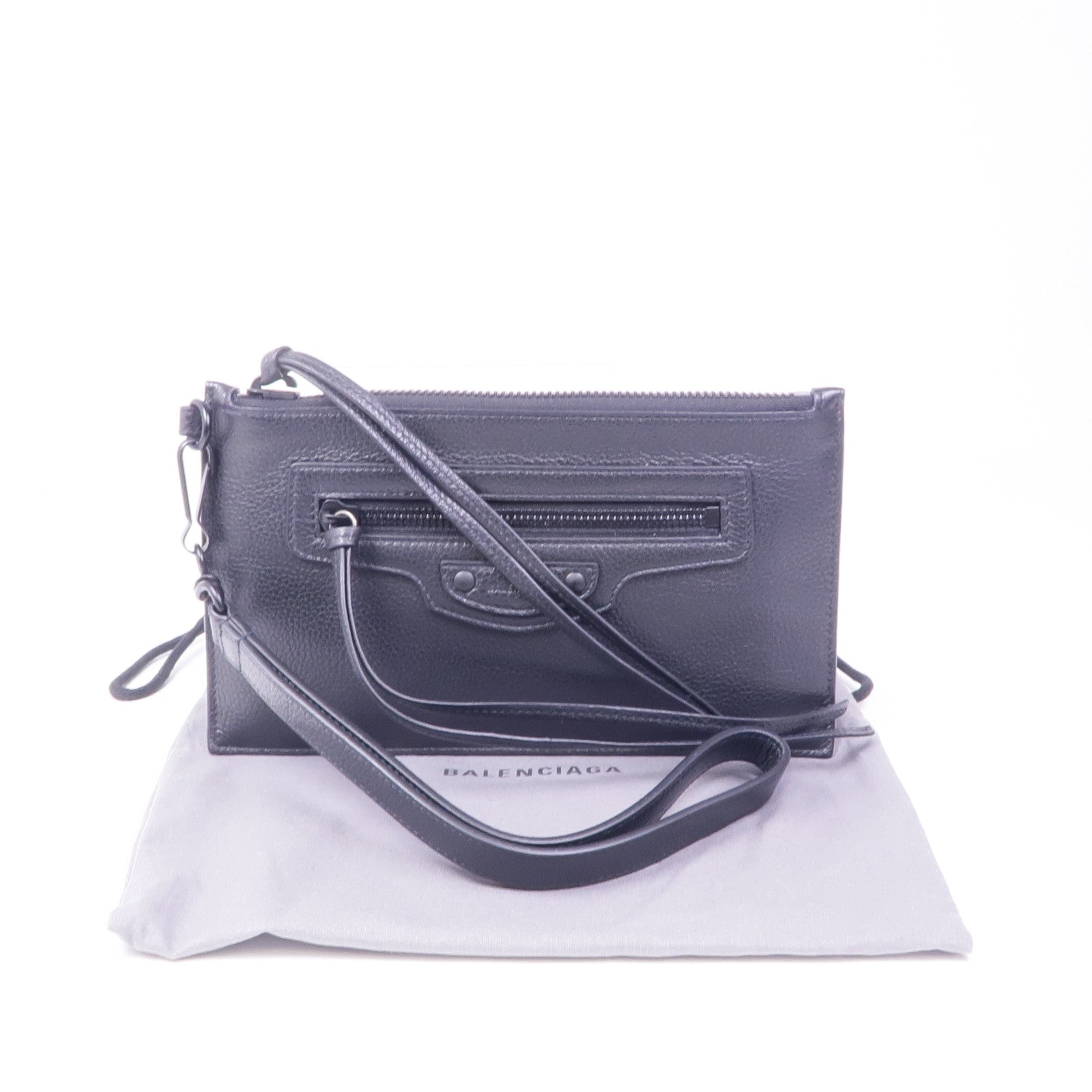 BALENCIAGA 牛皮皮革Clutch Bag手拿包