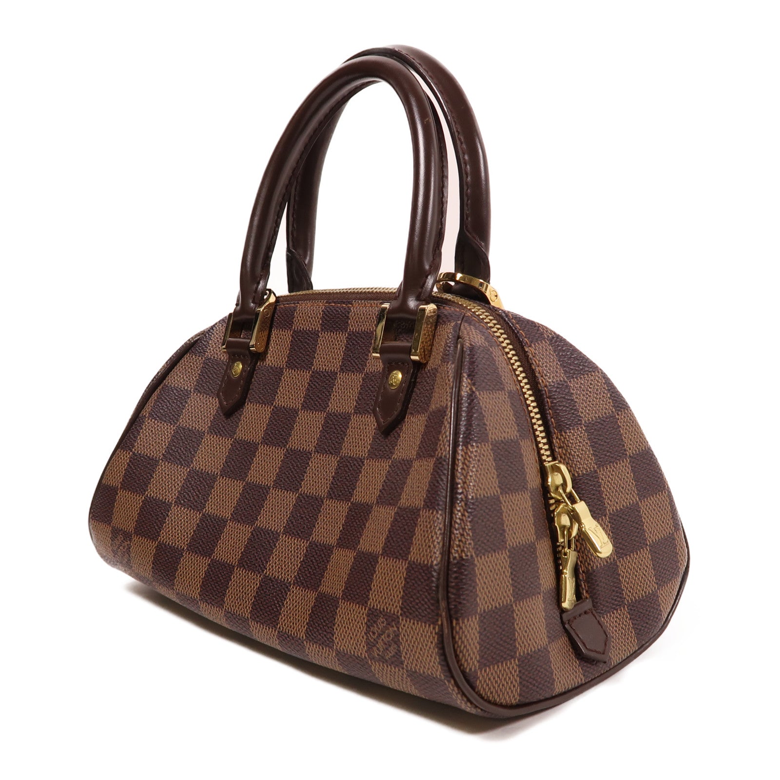 LOUIS VUITTON 【激減優惠】Damier Rivera金扣手挽袋啡色