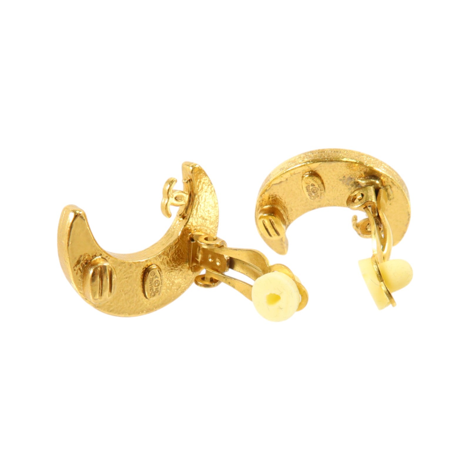 CHANEL 金屬/PVC Earrings耳環