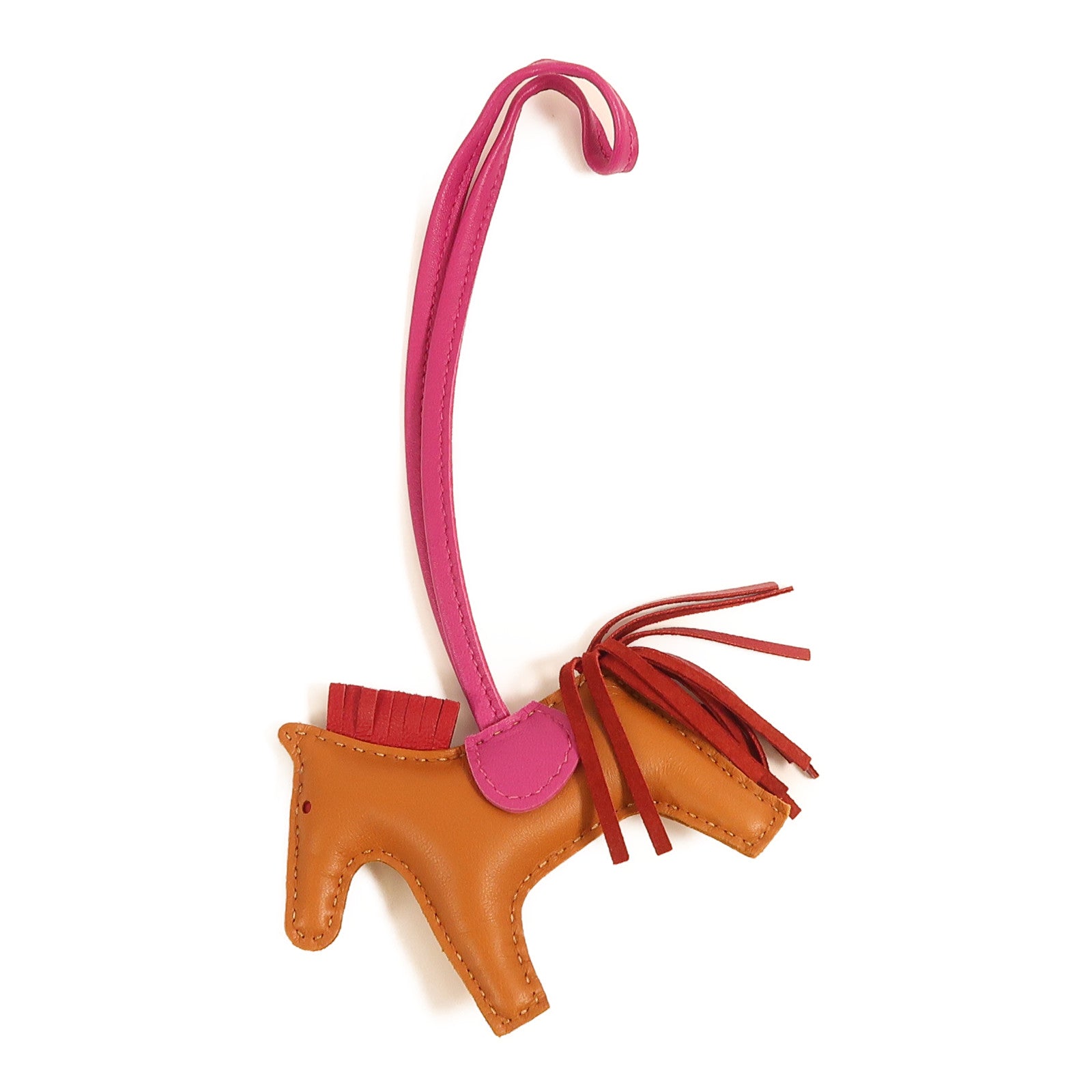 HERMES Milo皮革Rodeo PM掛飾