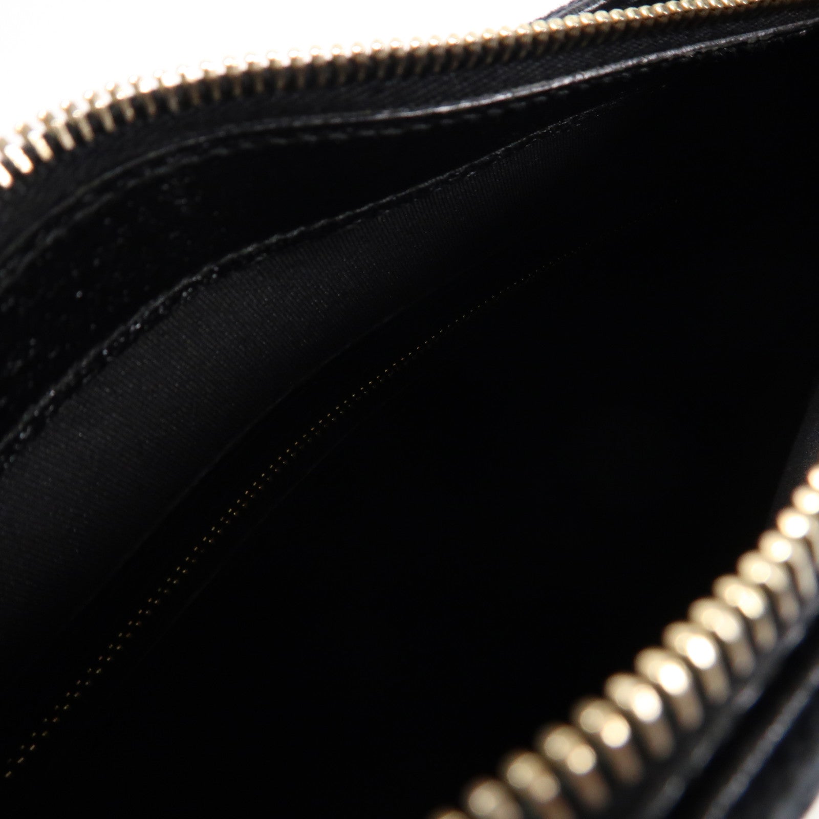 GUCCI 帆布Horsebit Hand Bag銀扣手挽袋黑色