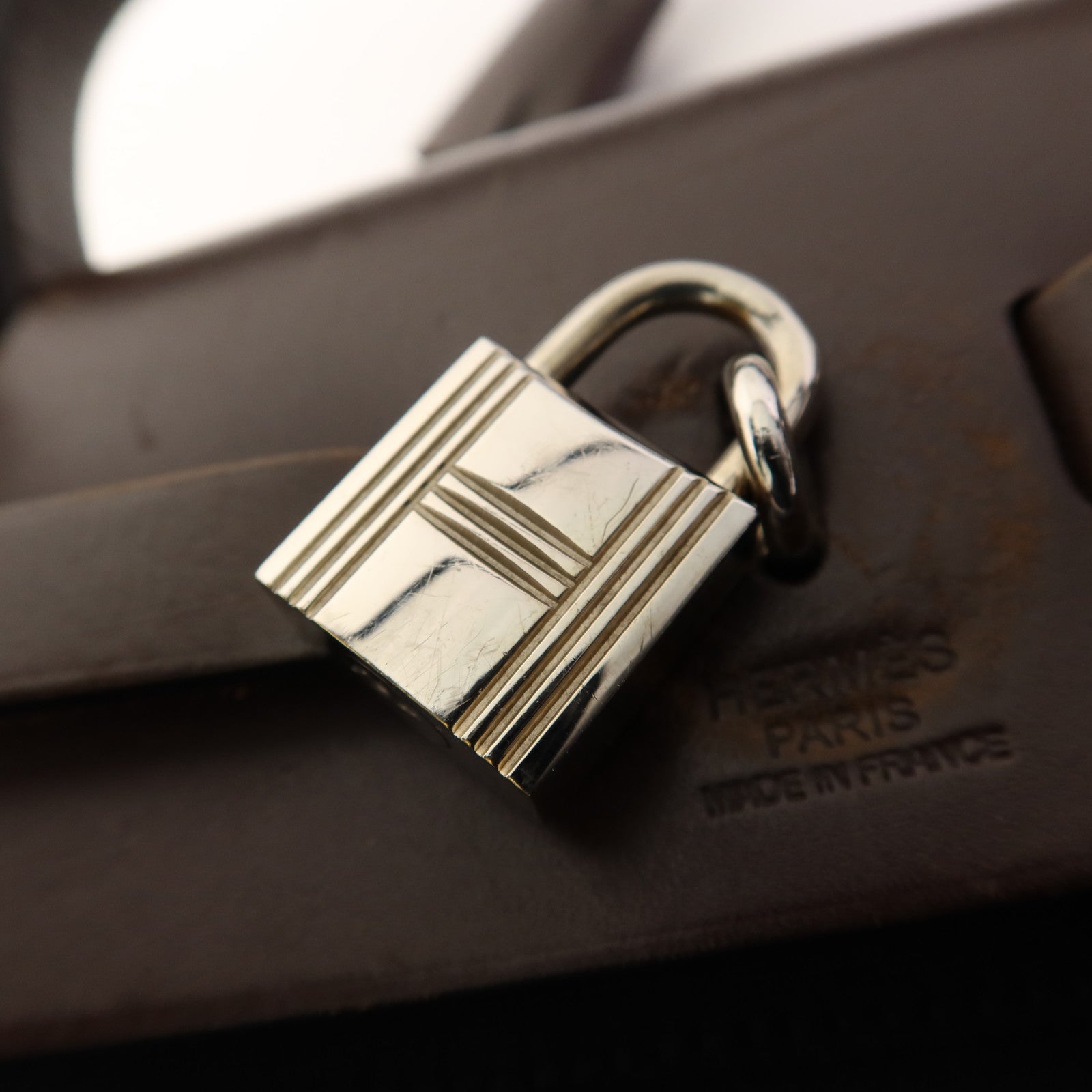 HERMES 帆布Herbag PM銀扣手挽肩背兩用袋Noir