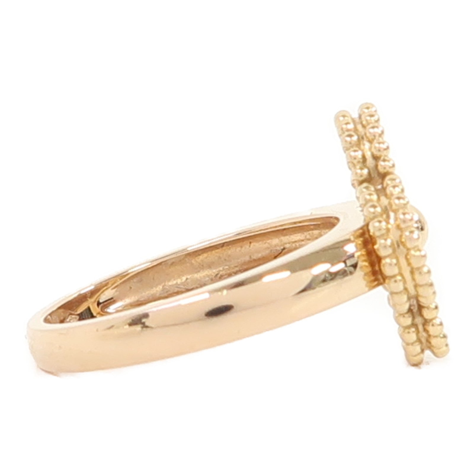 Van Cleef & Arpels 【激減優惠】18K黃金Vintage Alhambra戒指US#6.75