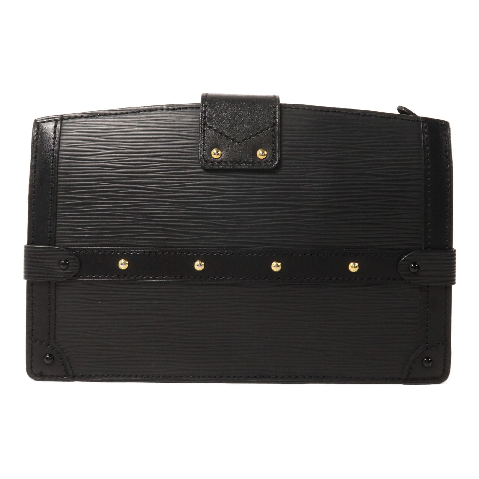 LOUIS VUITTON Epi Trunk Clutch鏈帶肩背袋
