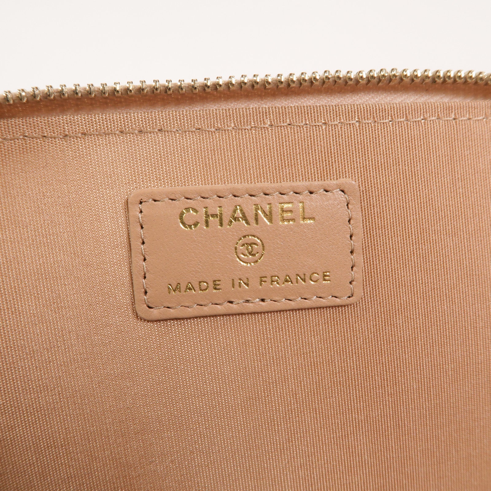 CHANEL 羊皮皮革Top Handle Vanity Case手挽肩背兩用袋