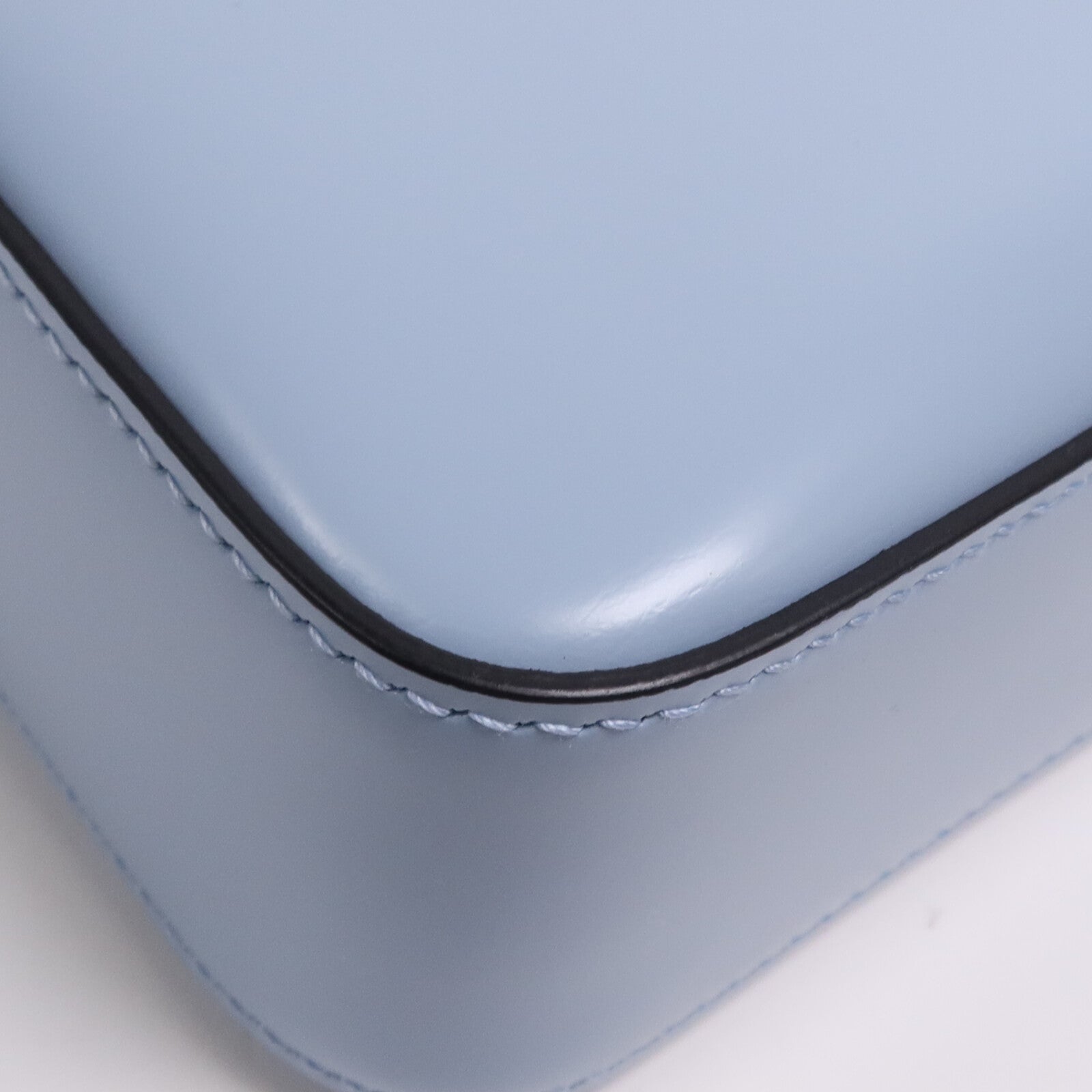 PRADA 牛皮皮革2 Way Shoulder Bag銀扣手挽肩背兩用袋