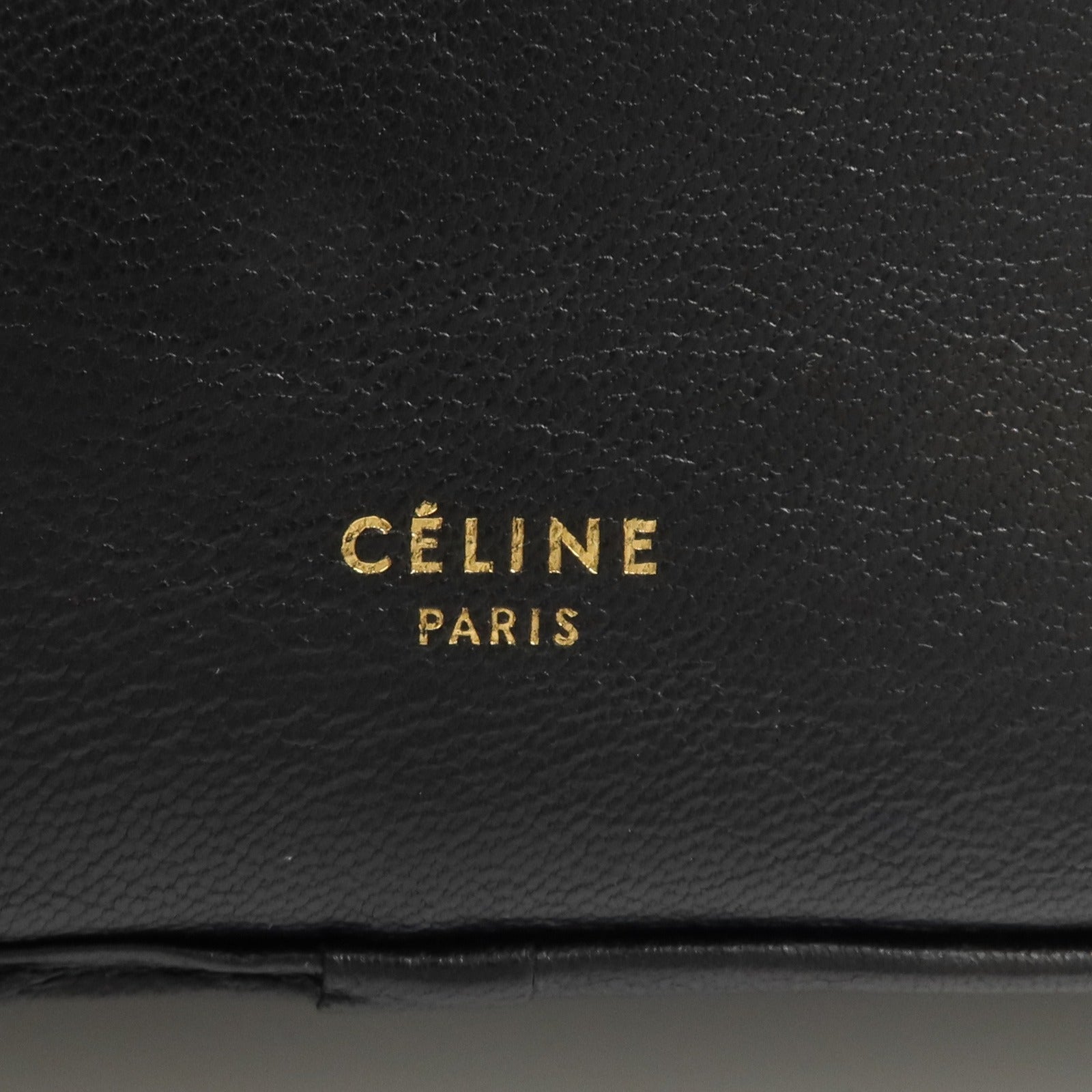 CELINE 牛皮皮革Dragonne Pouch手拿包