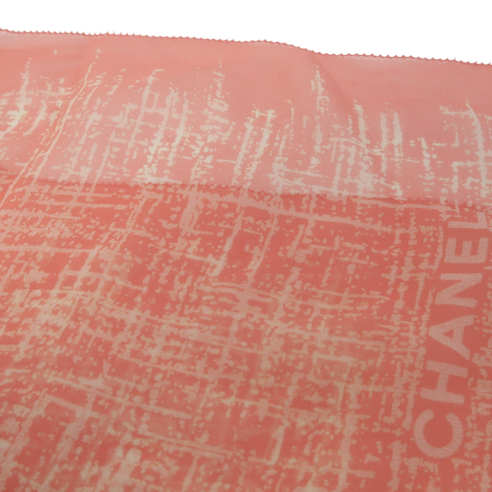 CHANEL 絲質Scarf 140X60絲巾粉紅色