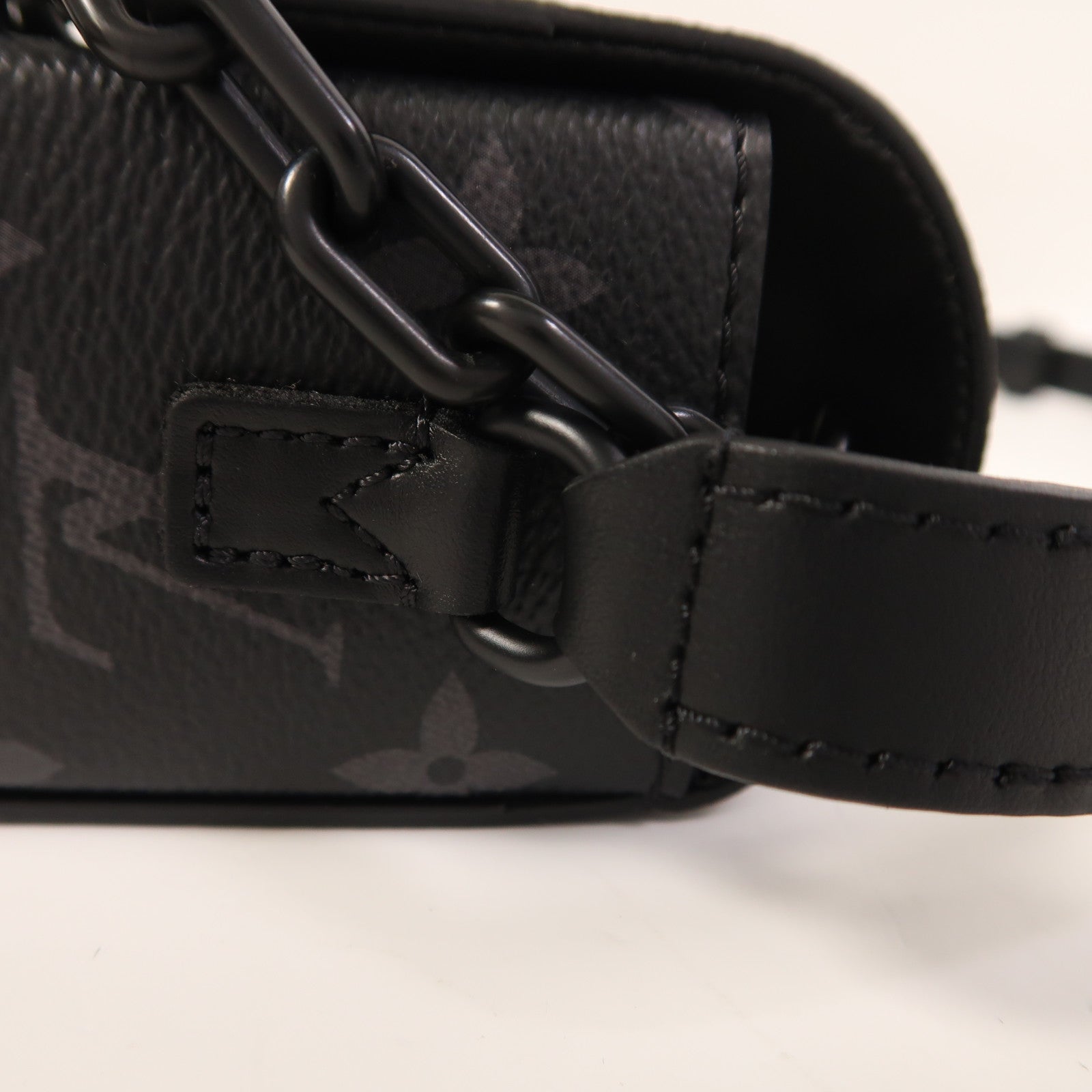 LOUIS VUITTON Monogram Eclipse Steamer Wearable Wallet肩背袋