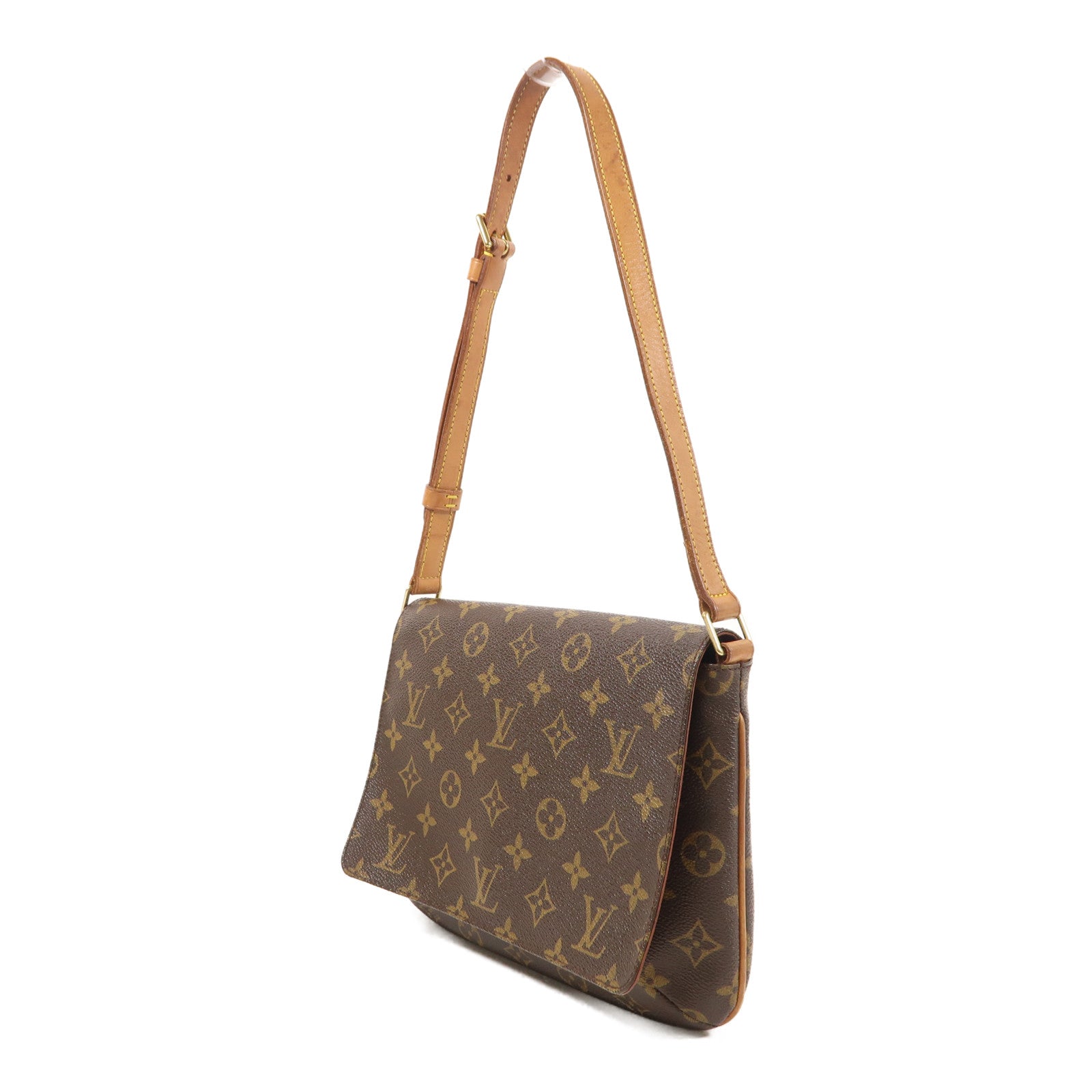 LOUIS VUITTON 【激減優惠】Monogram Musette Tango Long Shoulder金扣肩背袋