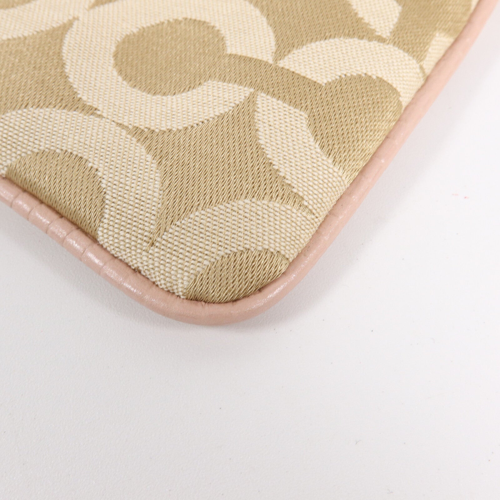 COACH 帆布Small Pouch手挽袋
