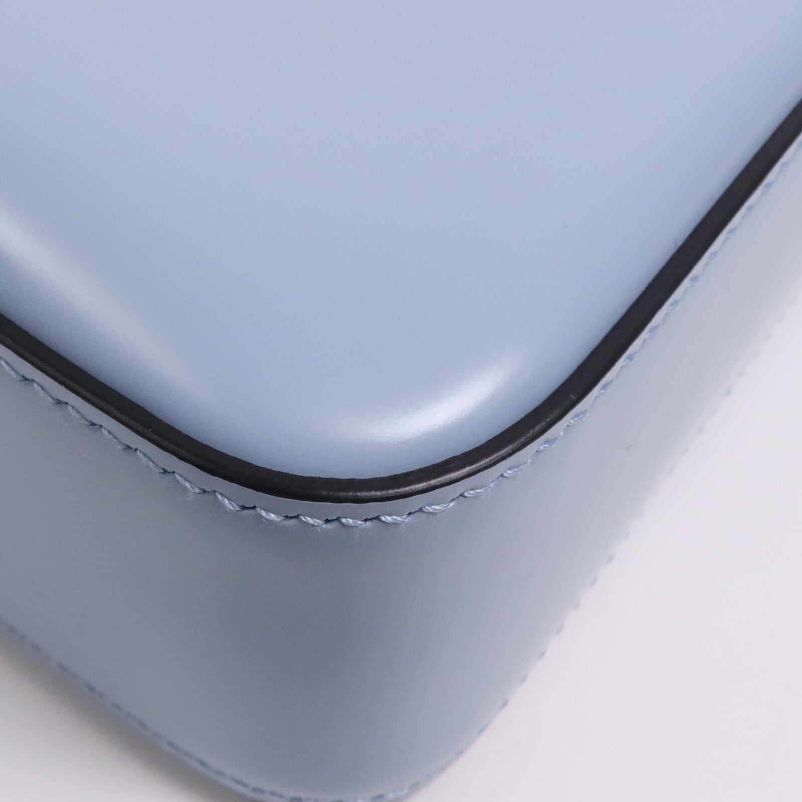 PRADA 牛皮皮革2 Way Shoulder Bag銀扣手挽肩背兩用袋