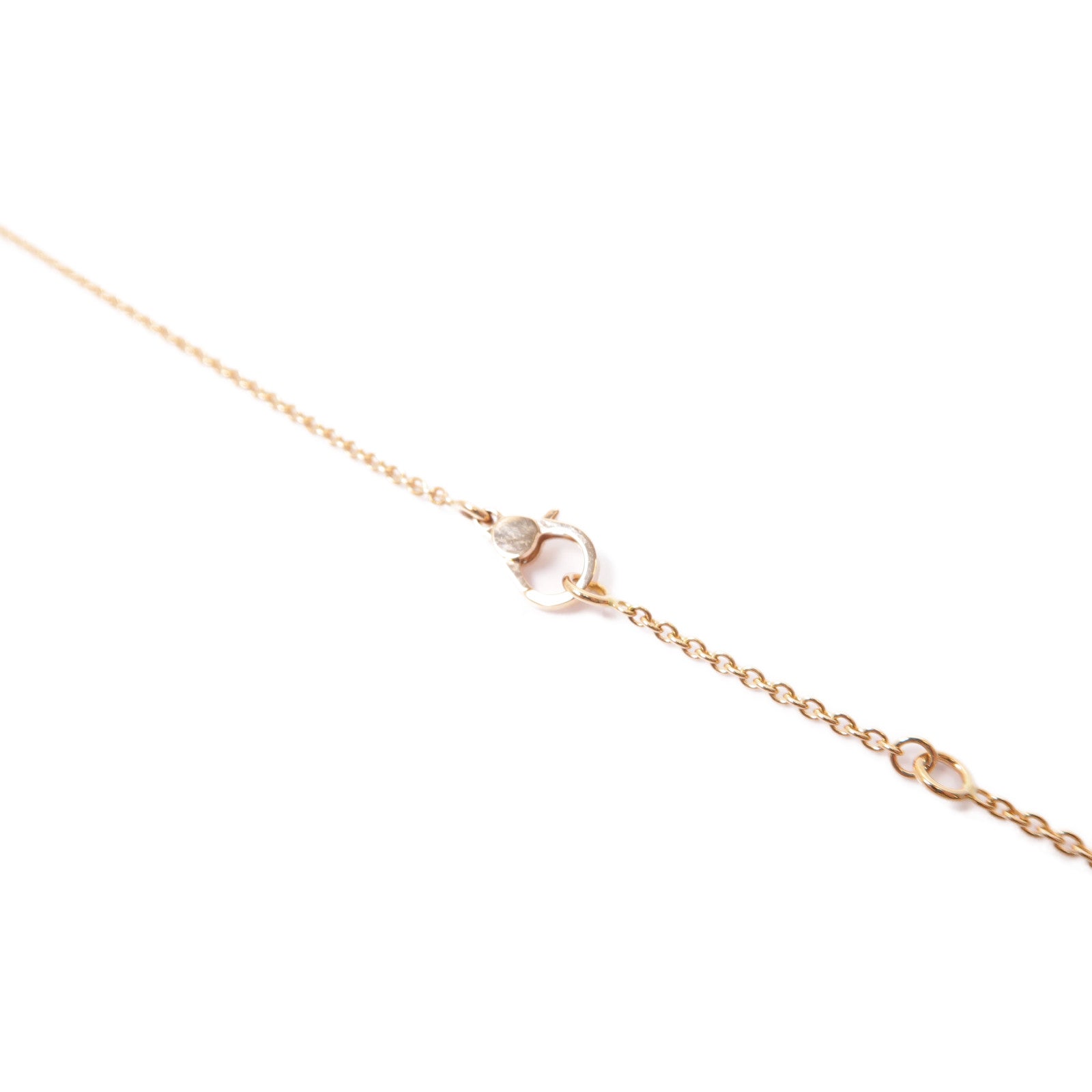 HERMES 18K黃金Finesse Diamond Necklace鑚石項鍊