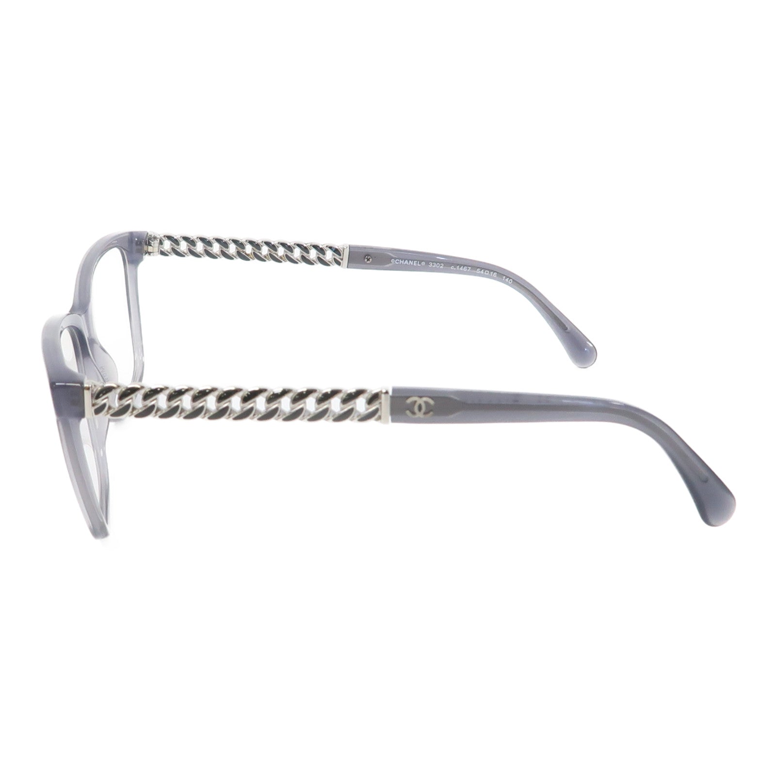 CHANEL 【激減優惠】PVC/金屬Sunglasses太陽眼鏡灰色