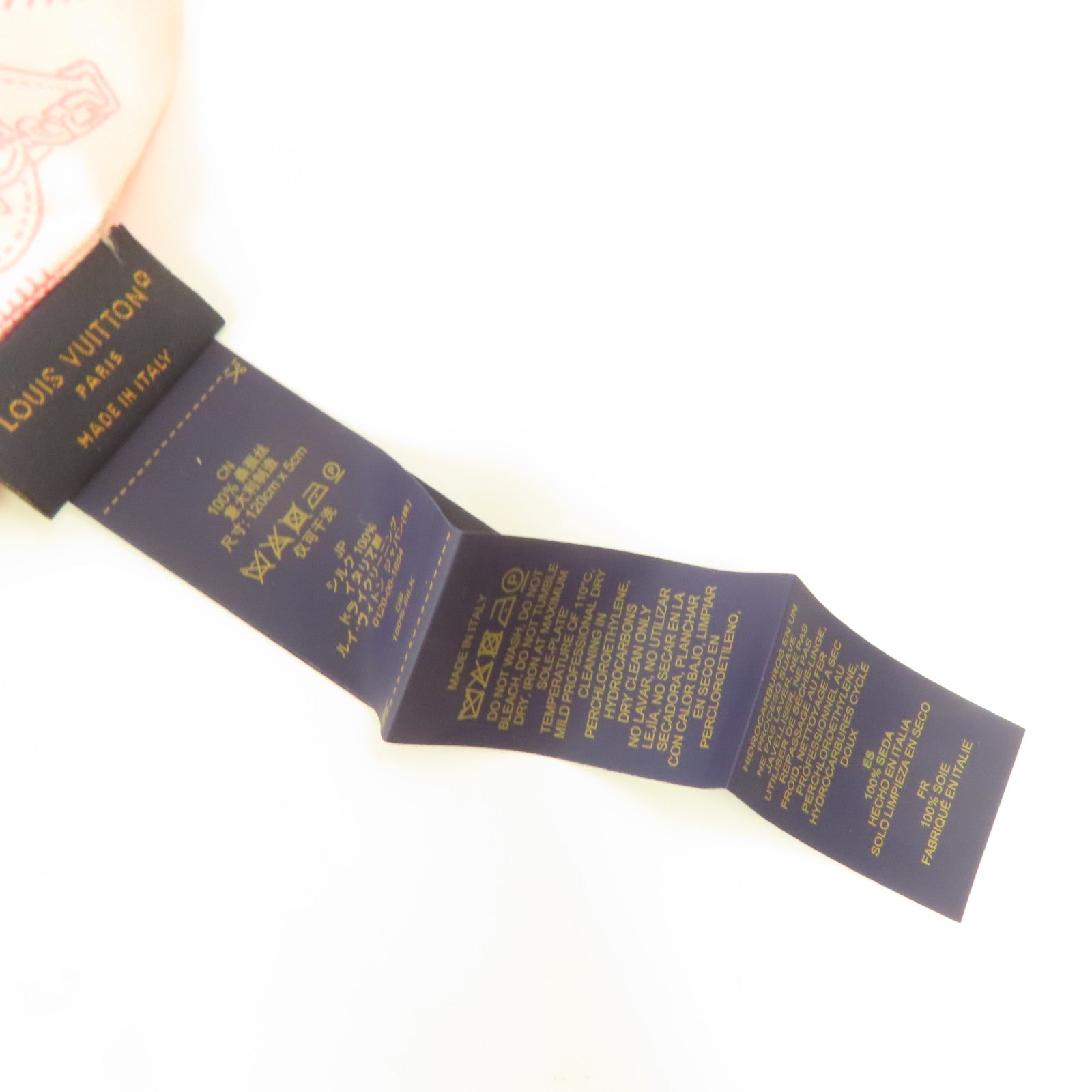 LOUIS VUITTON 絲質Scarf絲巾