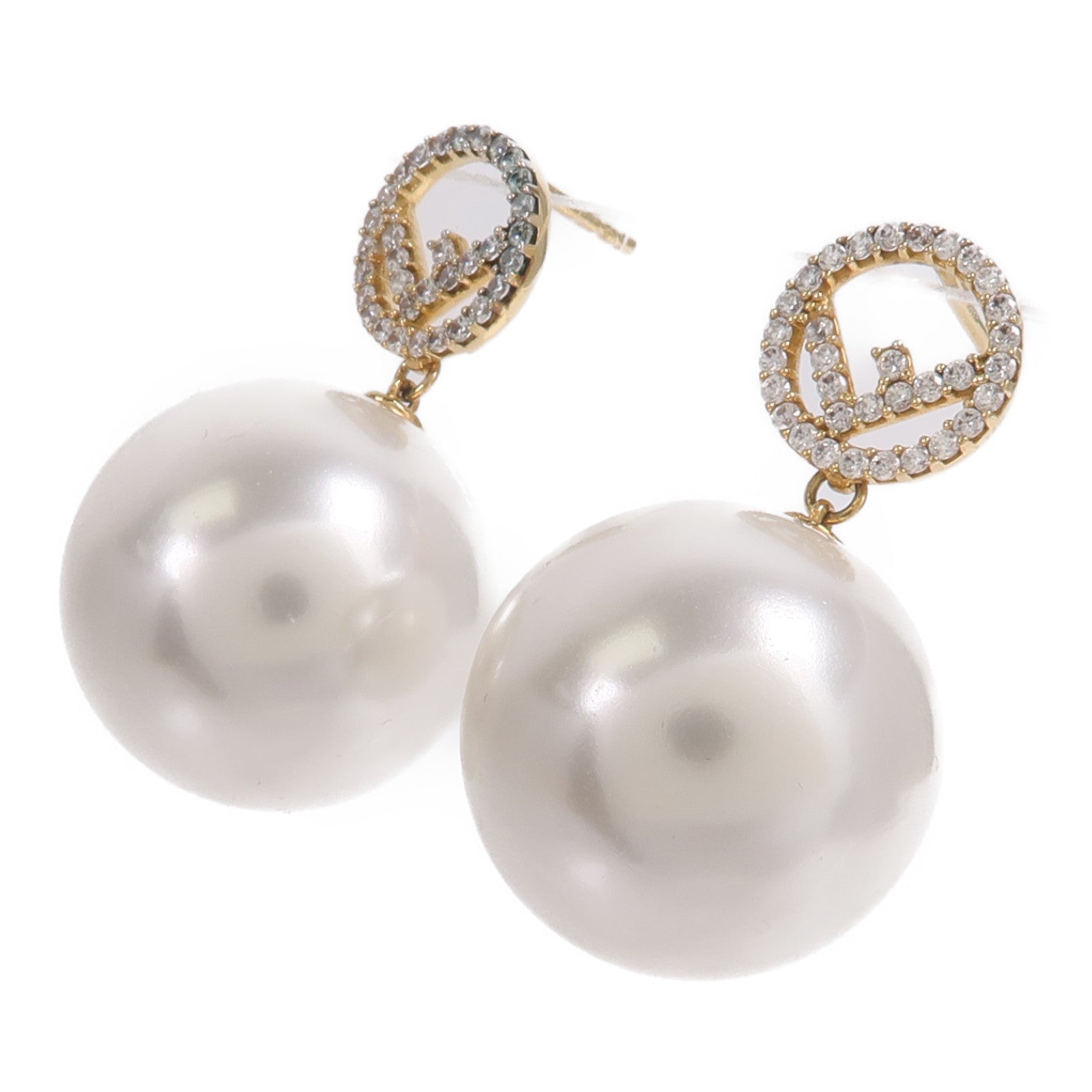 FENDI PVC/金屬Earrings耳環