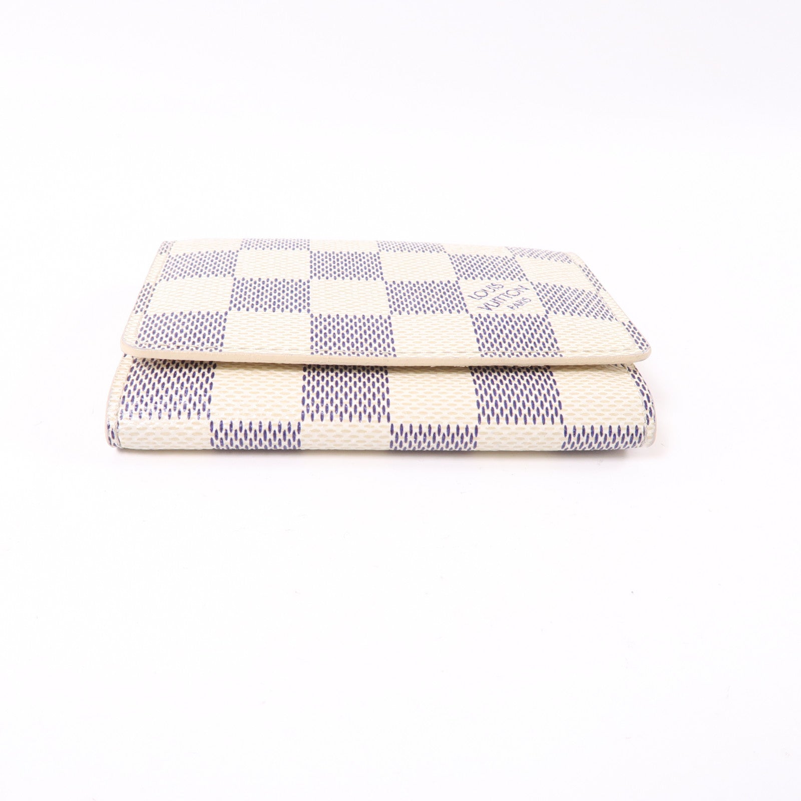 LOUIS VUITTON Damier Azur Card Case卡片套白色