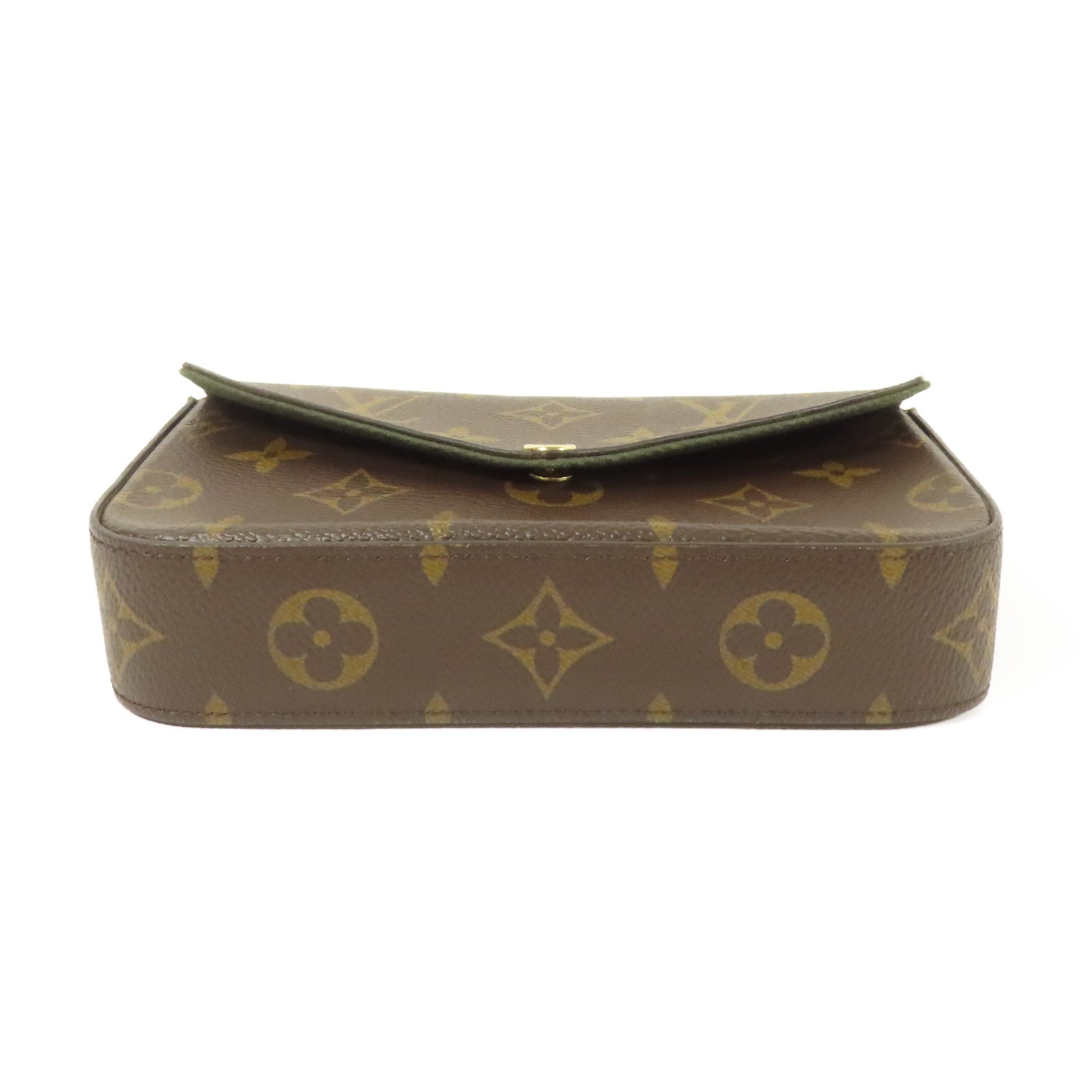 LOUIS VUITTON Monogram Felicie Strap & Go金扣肩背袋