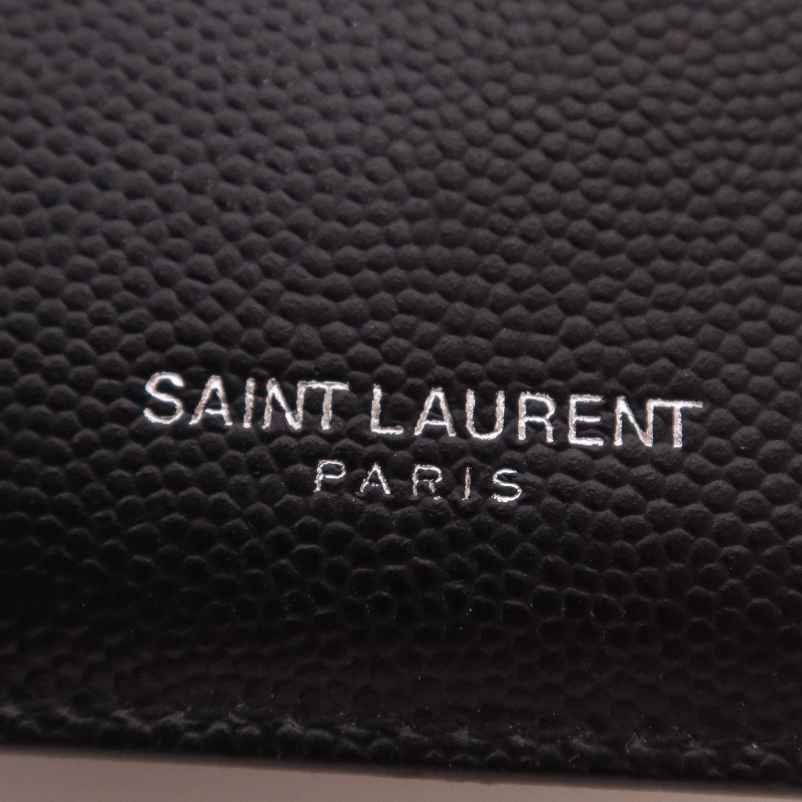 SAINT LAURENT 牛皮皮革Bill Clip with Card Case銀扣卡片套