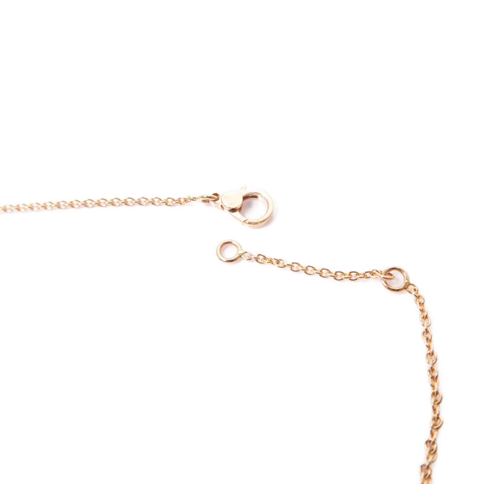 HERMES 18K黃金Finesse Diamond Necklace鑚石項鍊