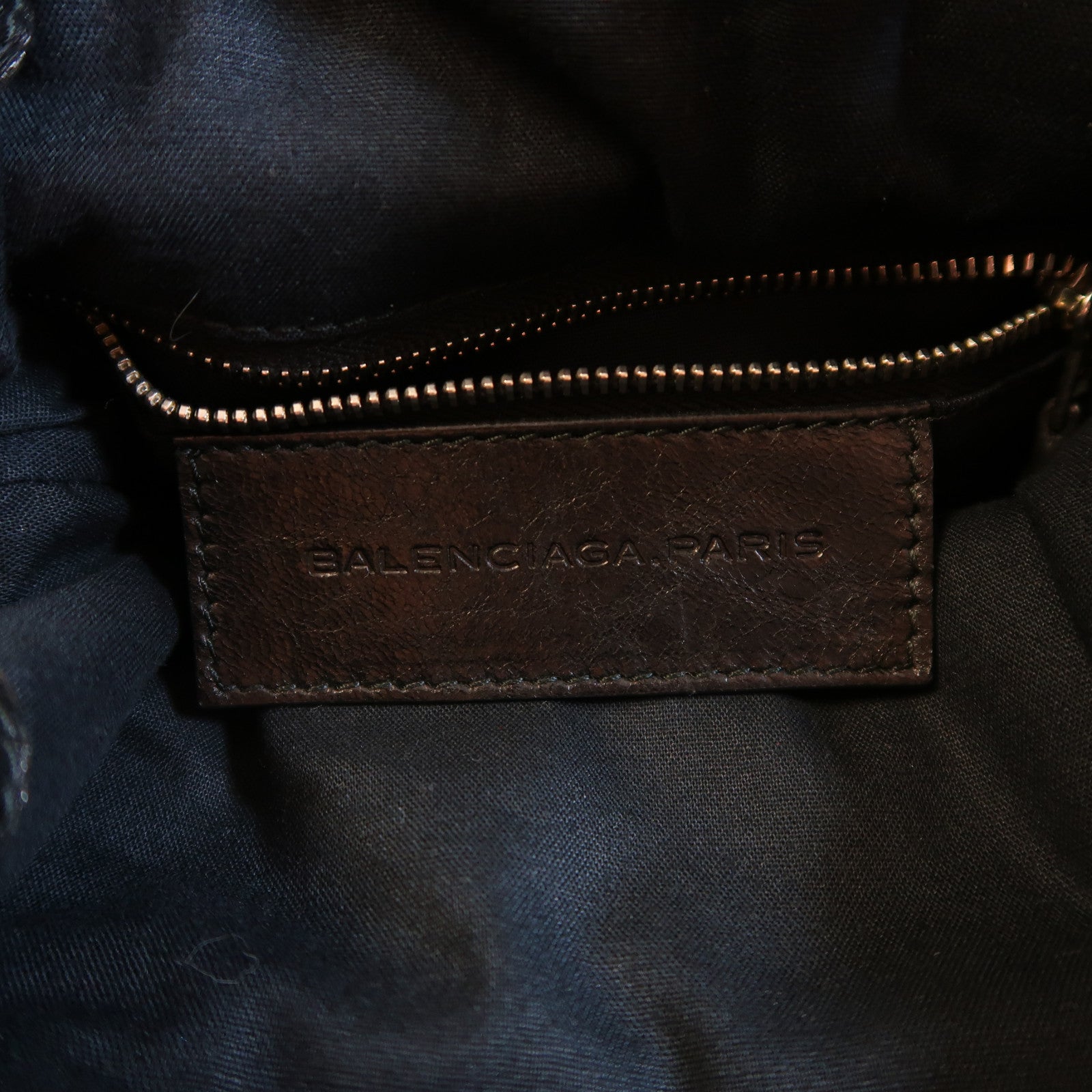 BALENCIAGA 牛皮皮革Giant 12 Mini Pompon銀扣手挽肩背兩用袋黑色