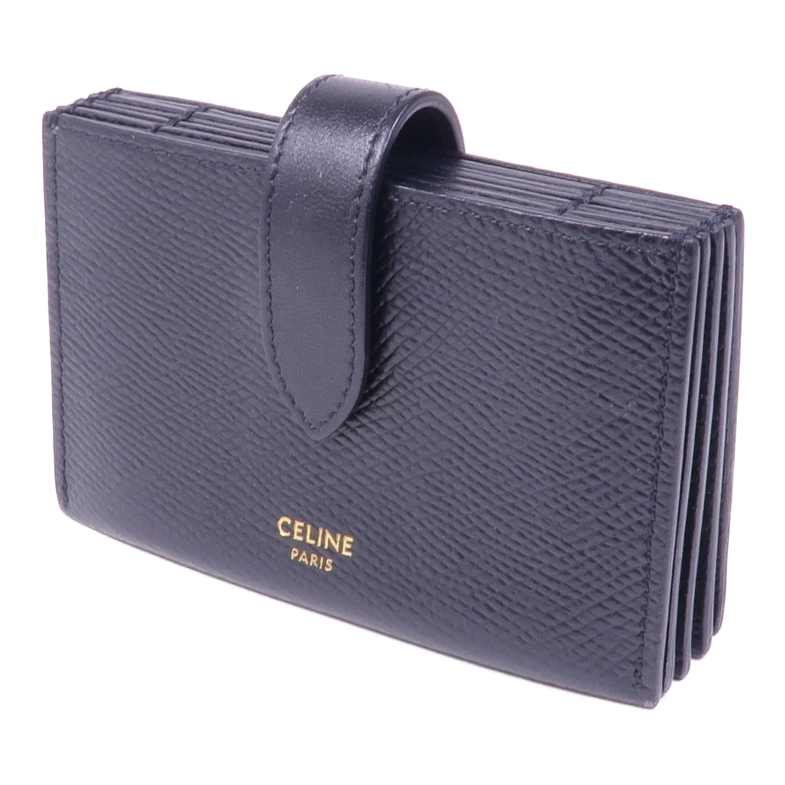 CELINE 牛皮皮革Card Case金扣卡片套