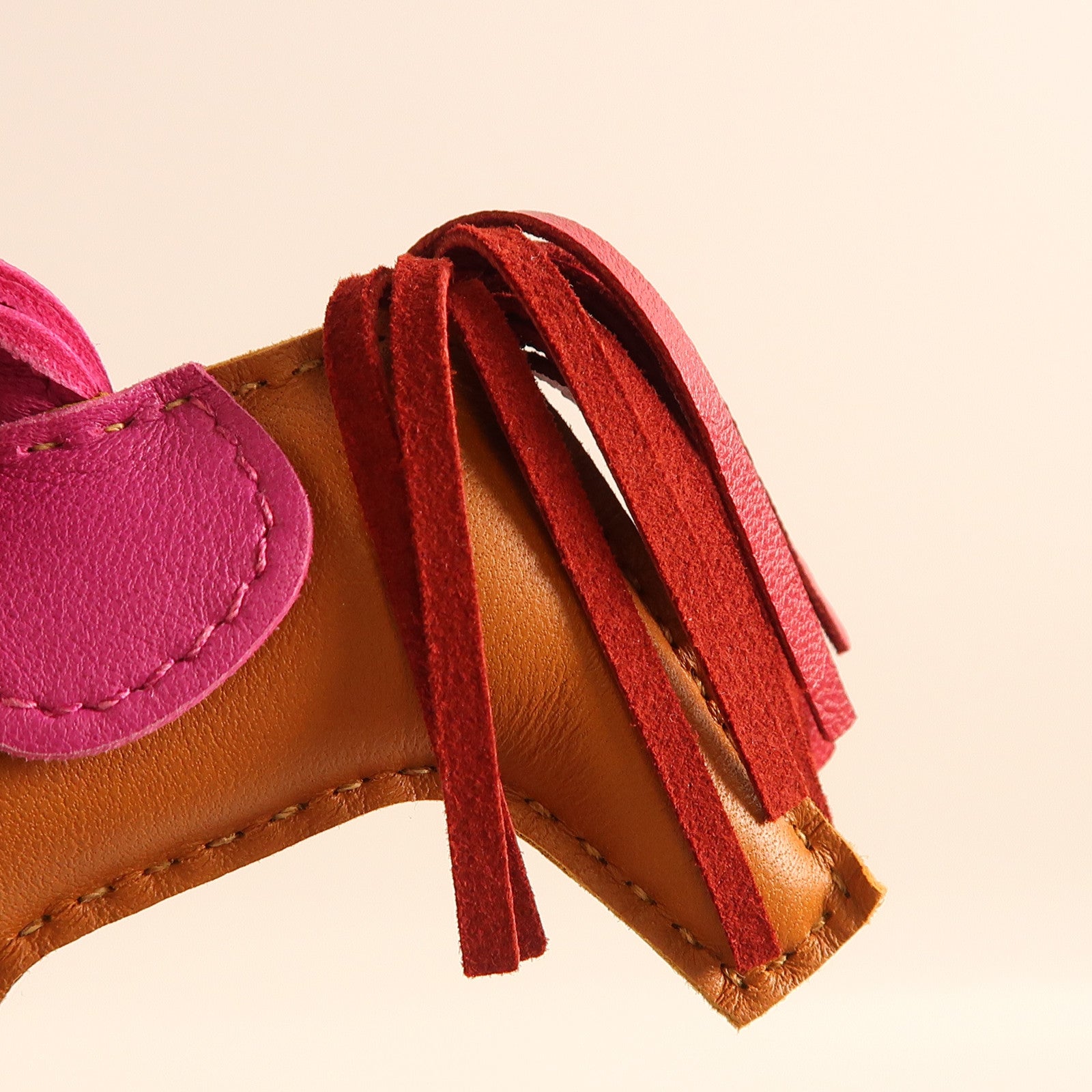 HERMES Milo皮革Rodeo PM掛飾