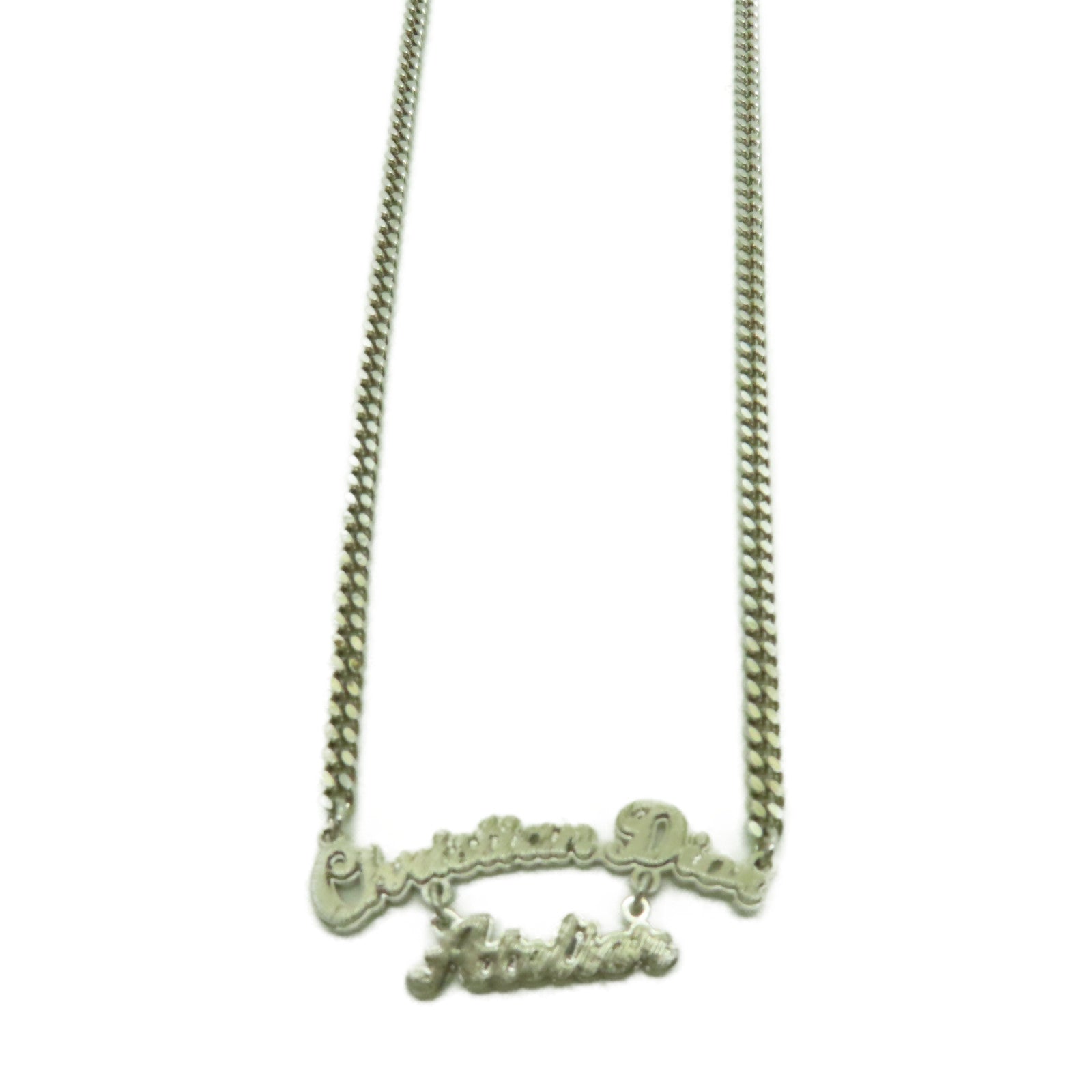 Dior 【激減優惠】金屬Necklace項鍊銀色