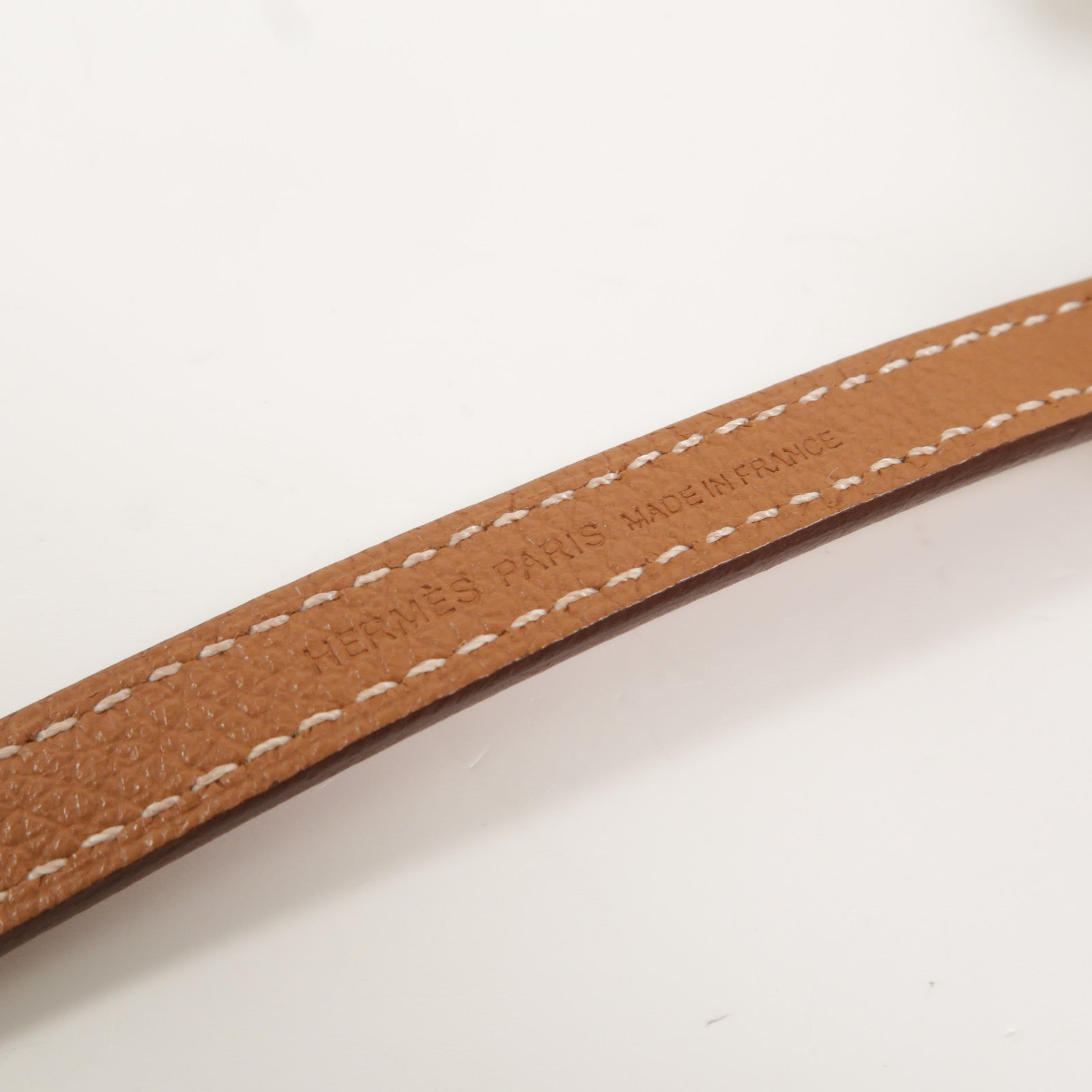 HERMES Evercolor皮革Constance To Go肩背袋Gold