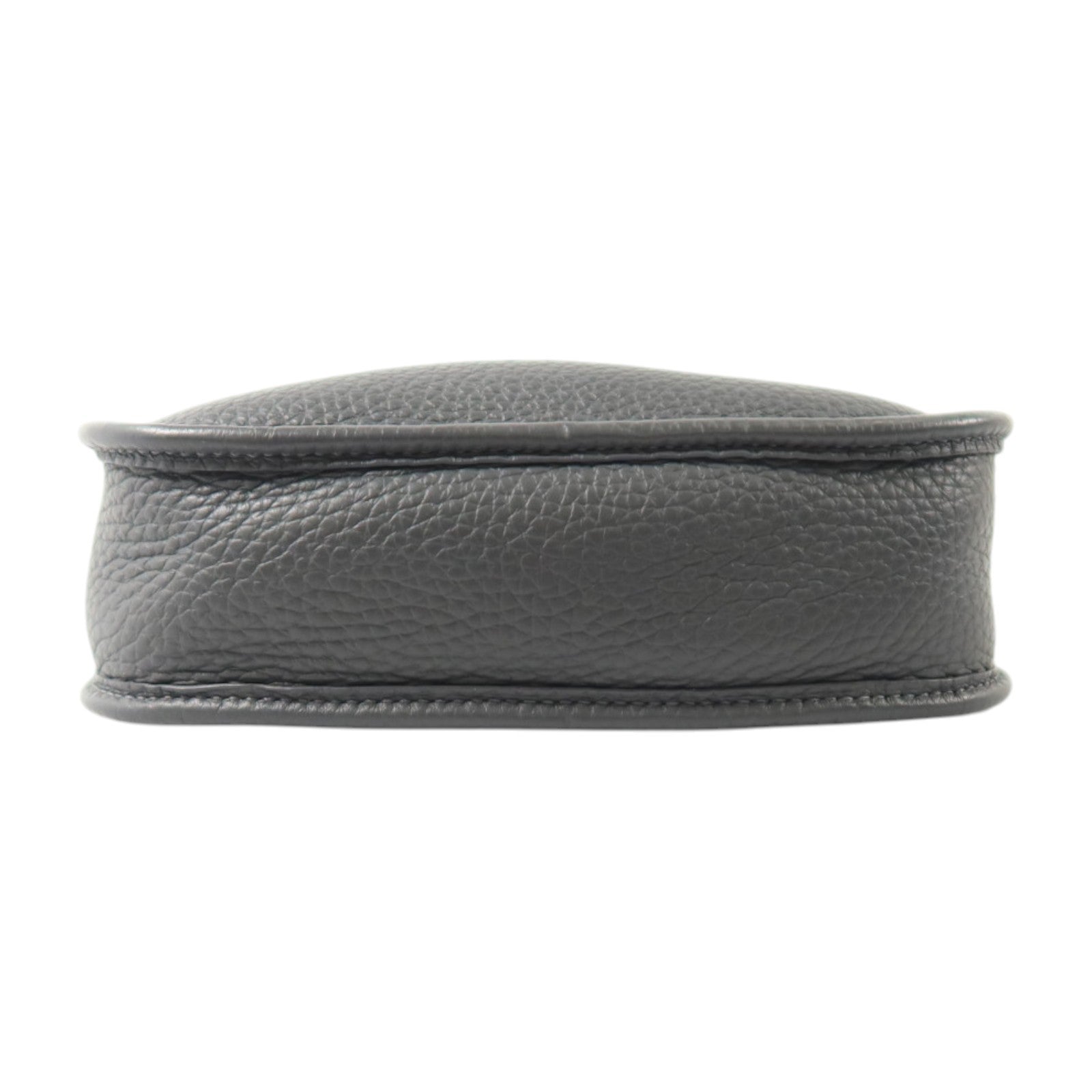 HERMES Clemence皮革Evelyne TPM銀扣肩背袋Gris Misty