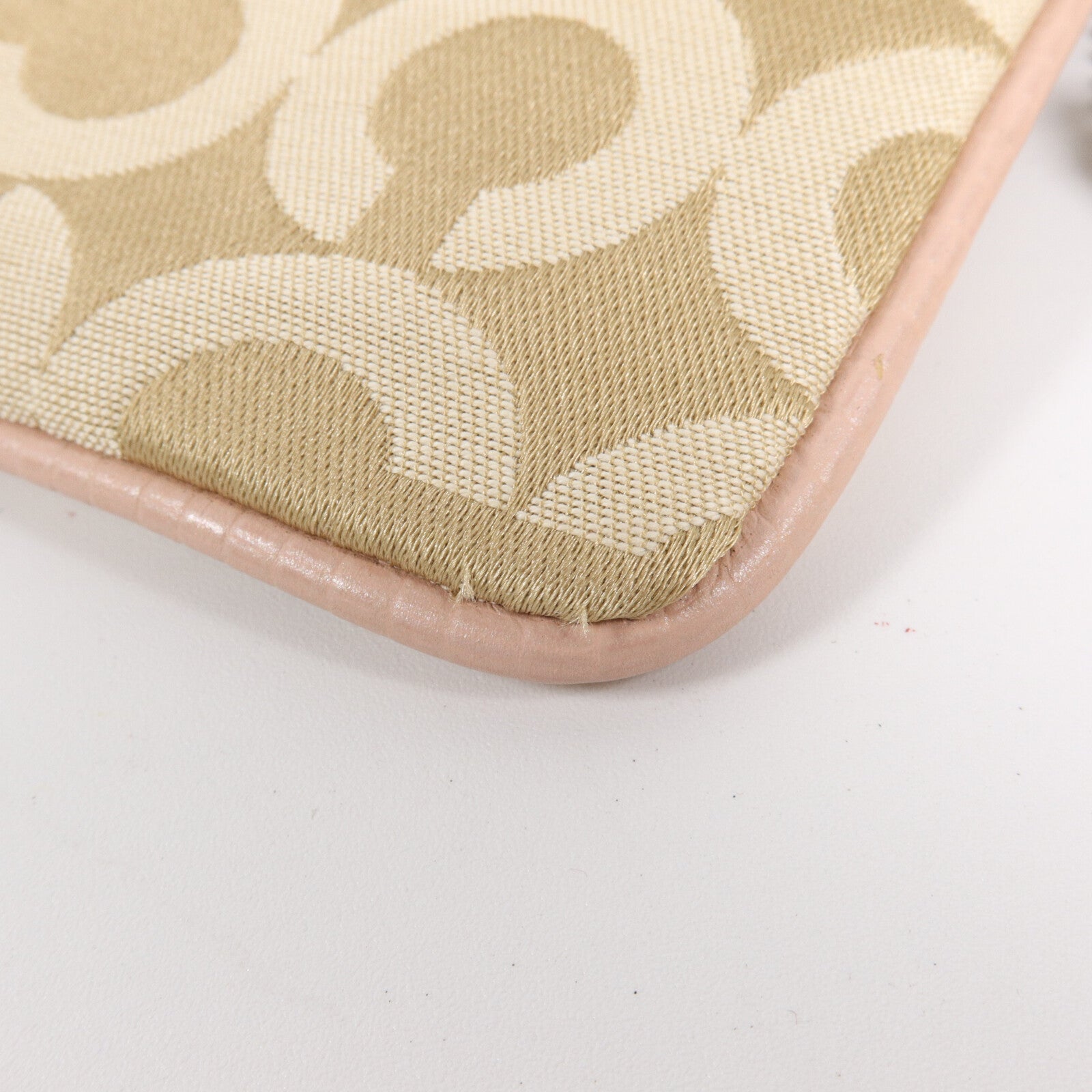 COACH 帆布Small Pouch手挽袋