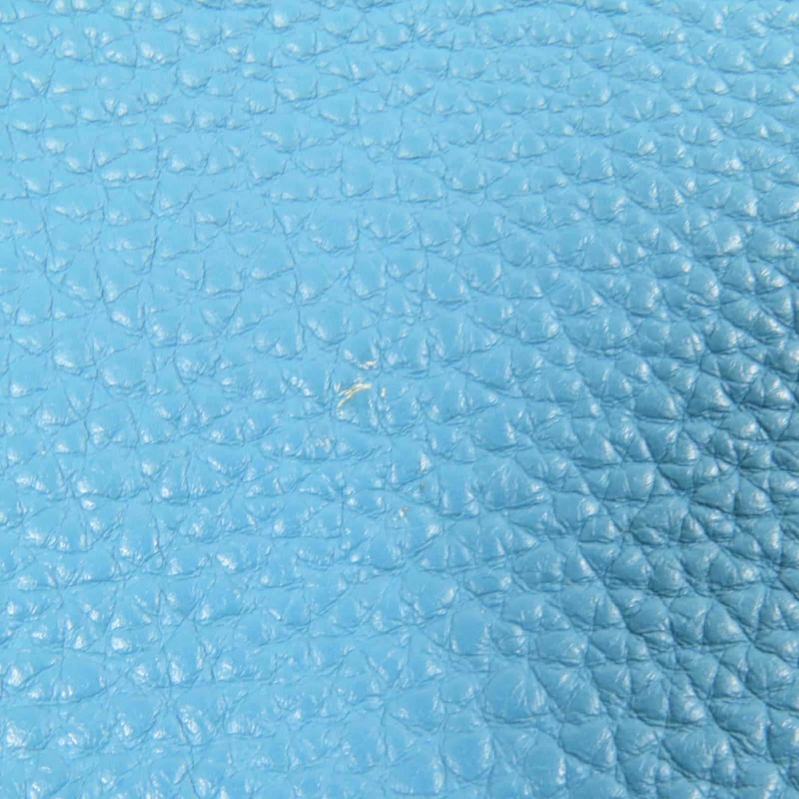 HERMES Togo皮革Birkin 30銀扣手挽袋Blue Jean