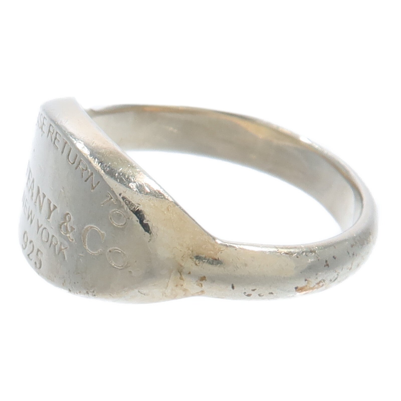 TIFFANY＆CO 925純銀Please Return to Tiffany Ring戒指