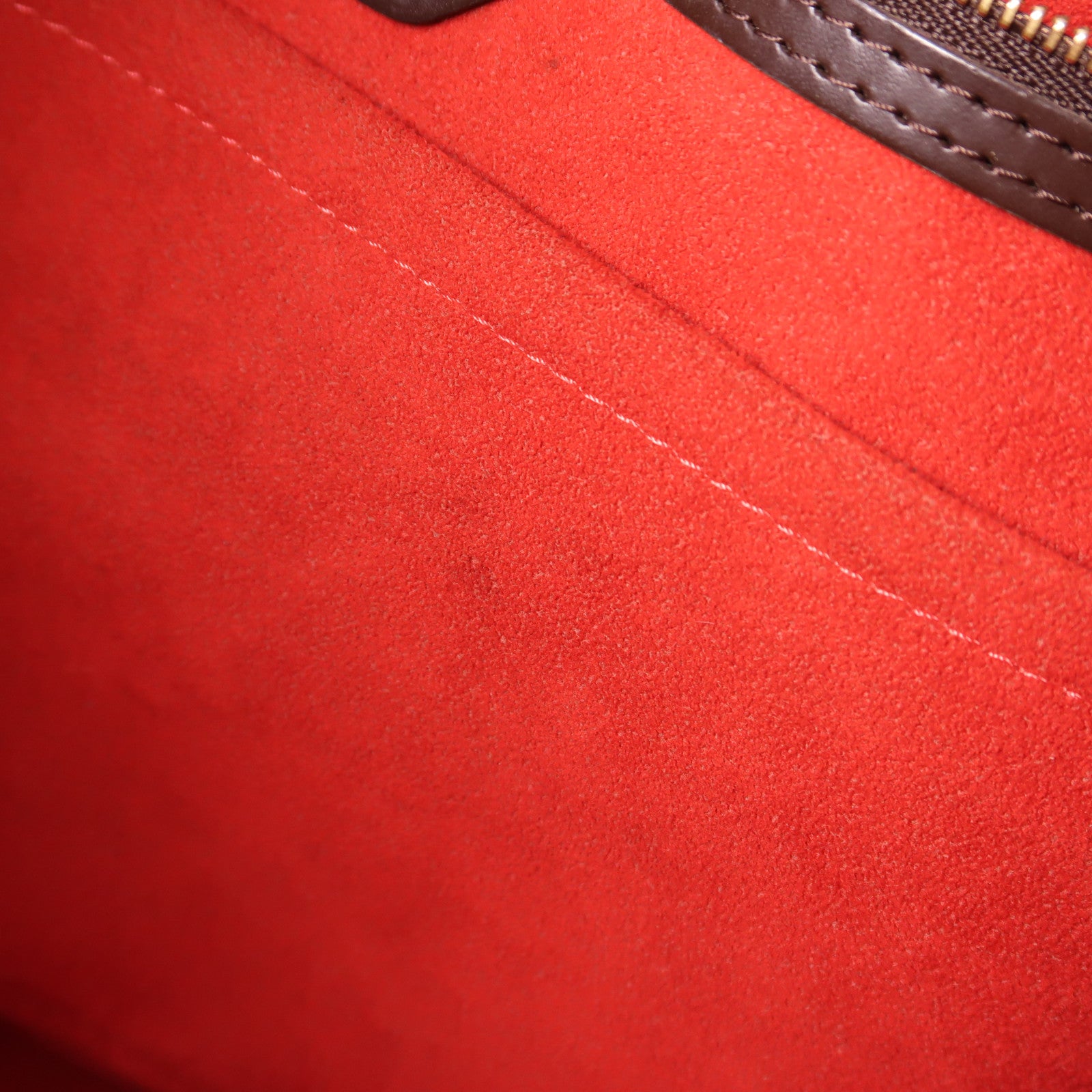 LOUIS VUITTON Damier Hampstead MM金扣手挽袋