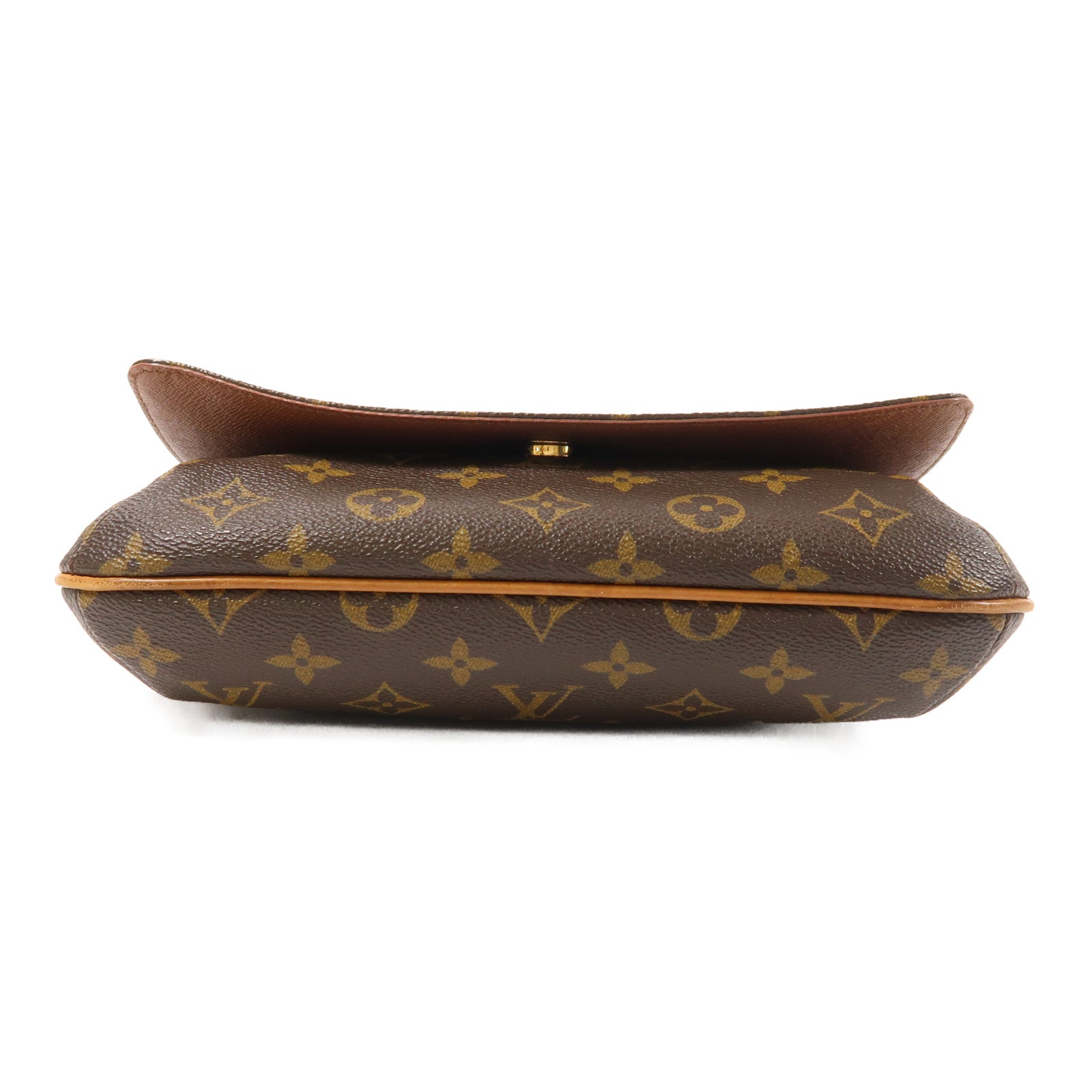 LOUIS VUITTON Monogram Musette Tango Long Shoulder金扣肩背袋