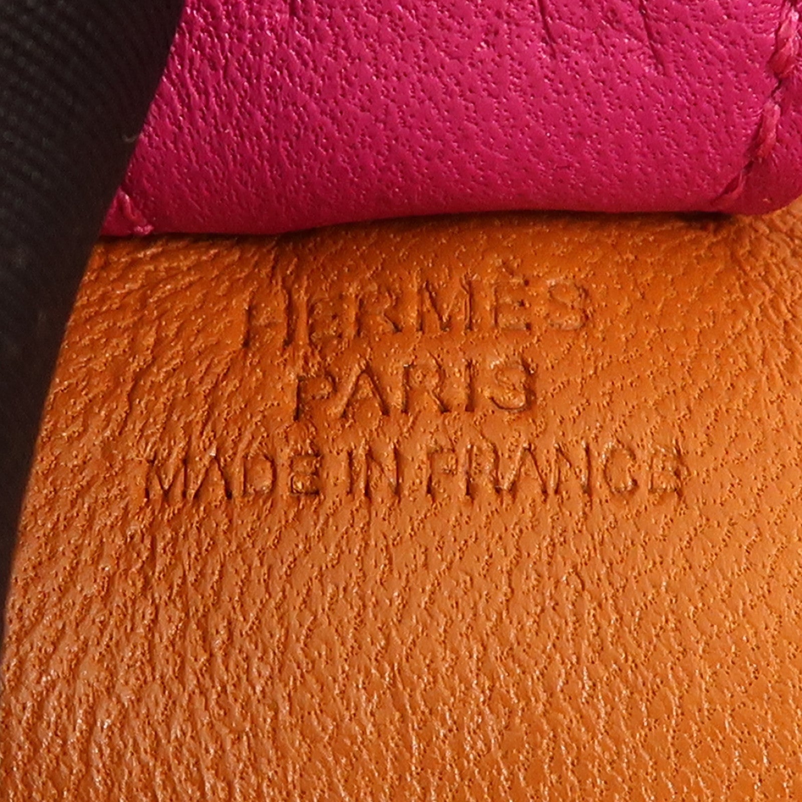 HERMES Milo皮革Rodeo PM掛飾