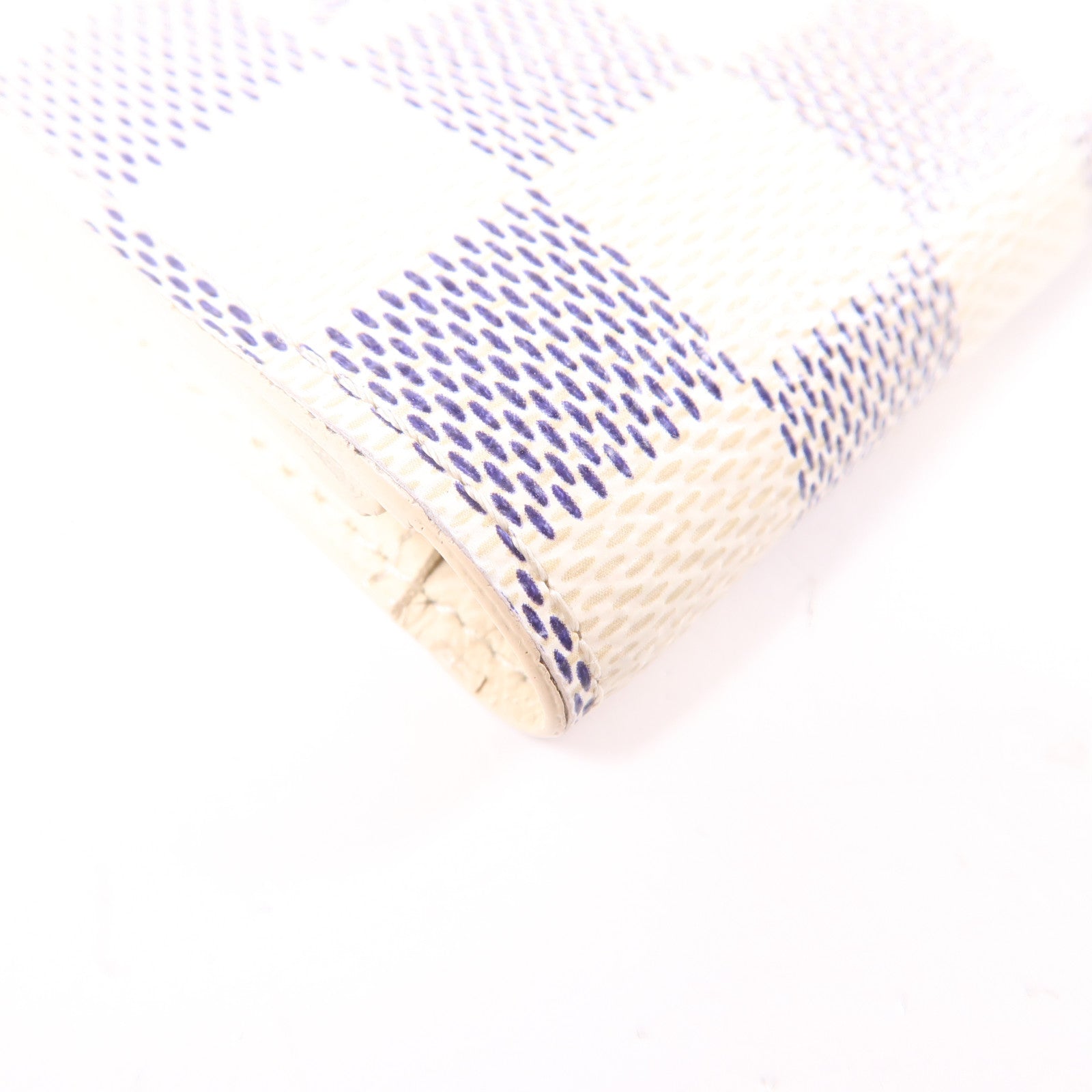 LOUIS VUITTON Damier Azur Card Case卡片套白色