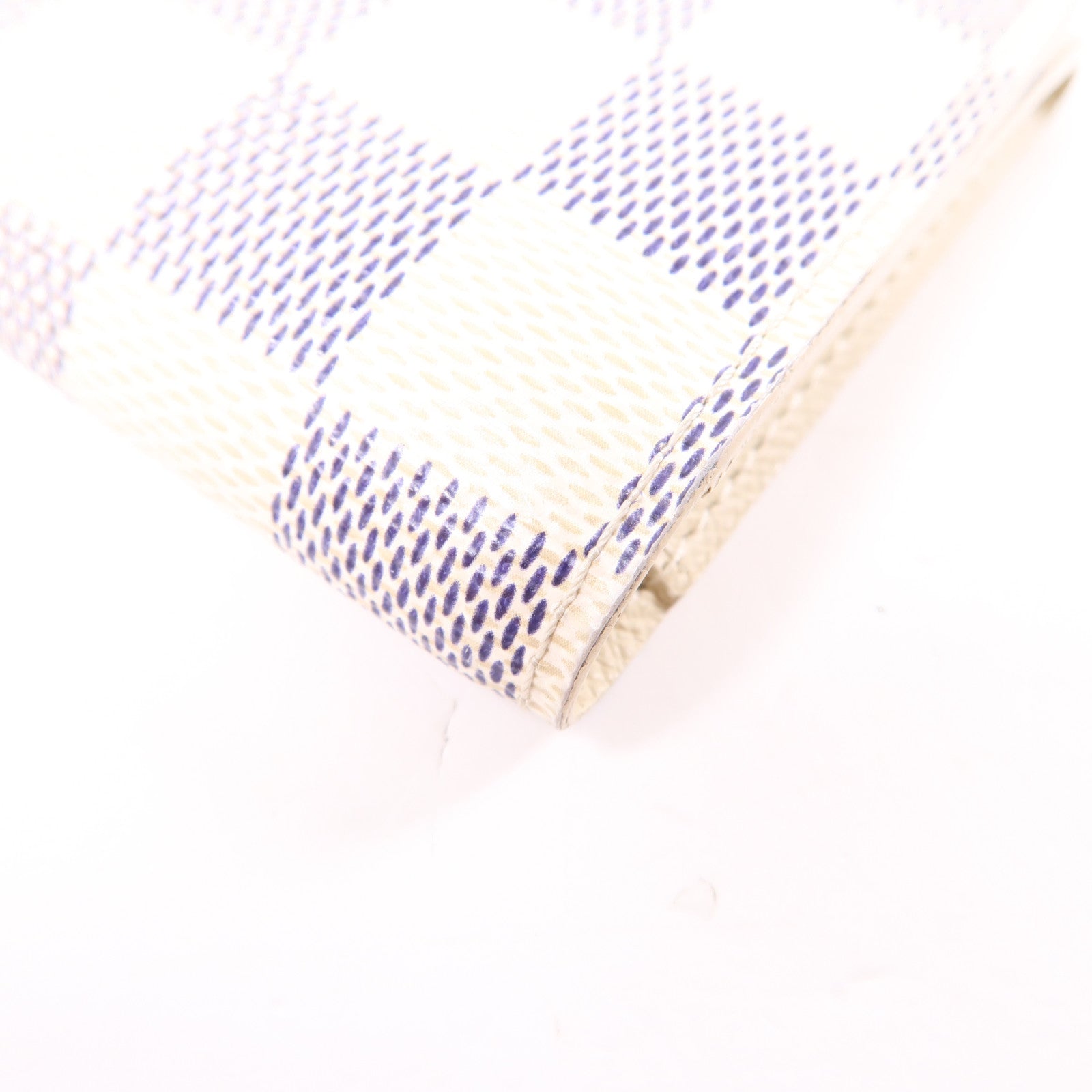 LOUIS VUITTON Damier Azur Card Case卡片套白色