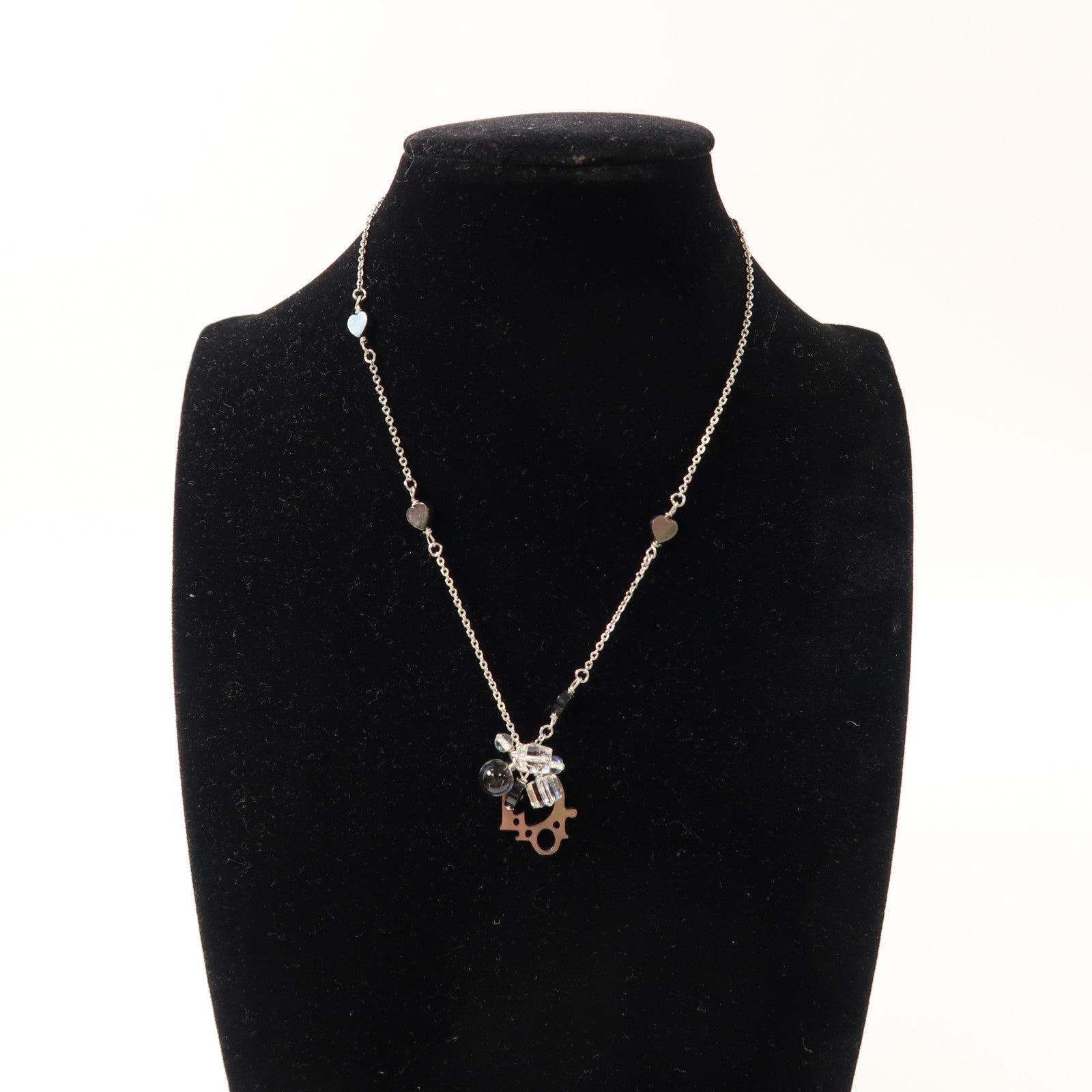 Dior PVC/金屬Necklace項鍊銀色