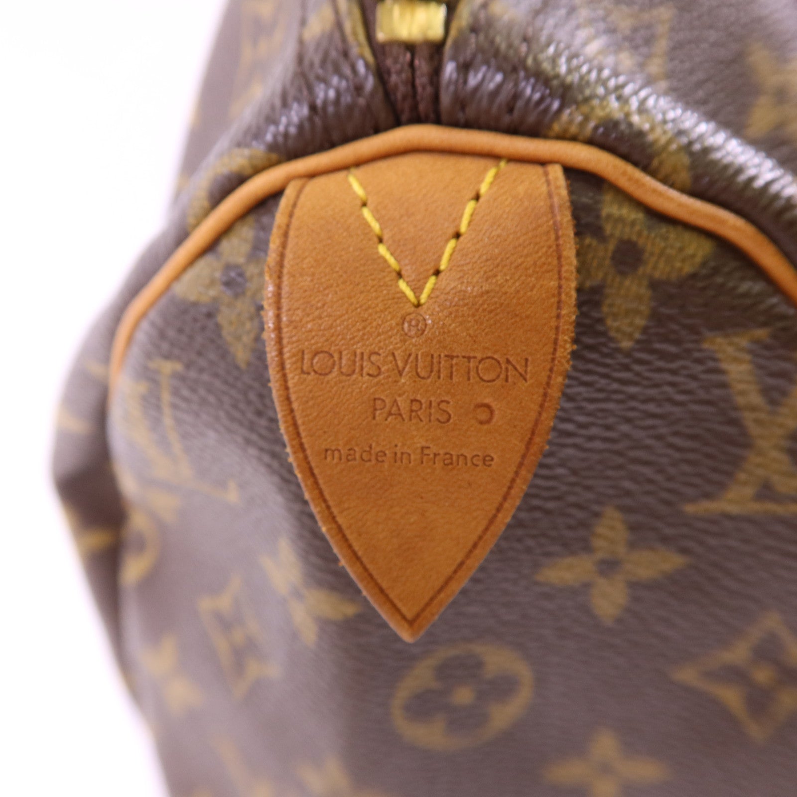 LOUIS VUITTON Monogram Speedy 30金扣手挽袋