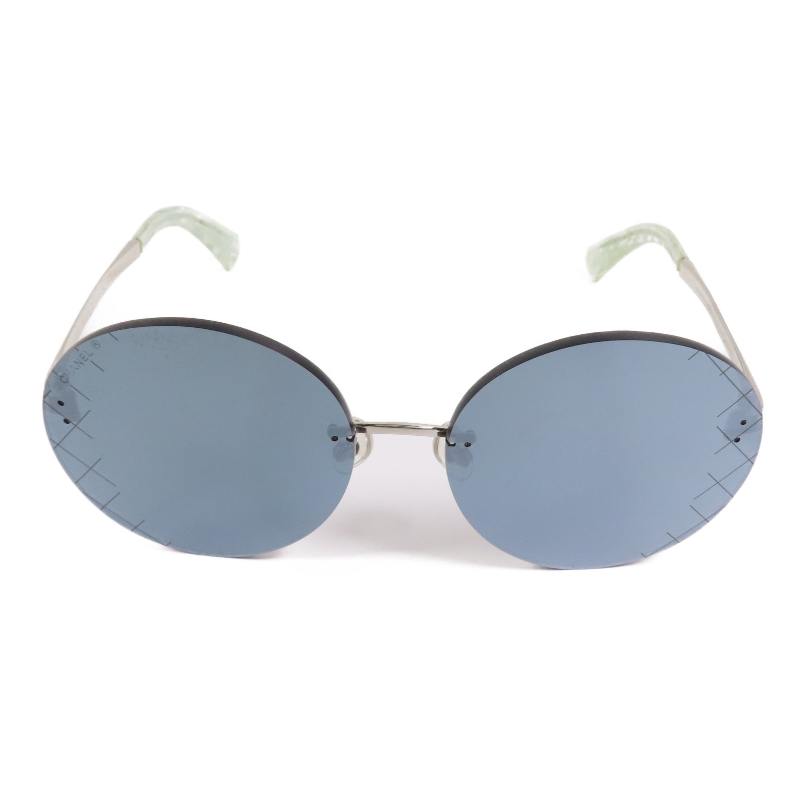 CHANEL 金屬/PVC Sunglass太陽眼鏡