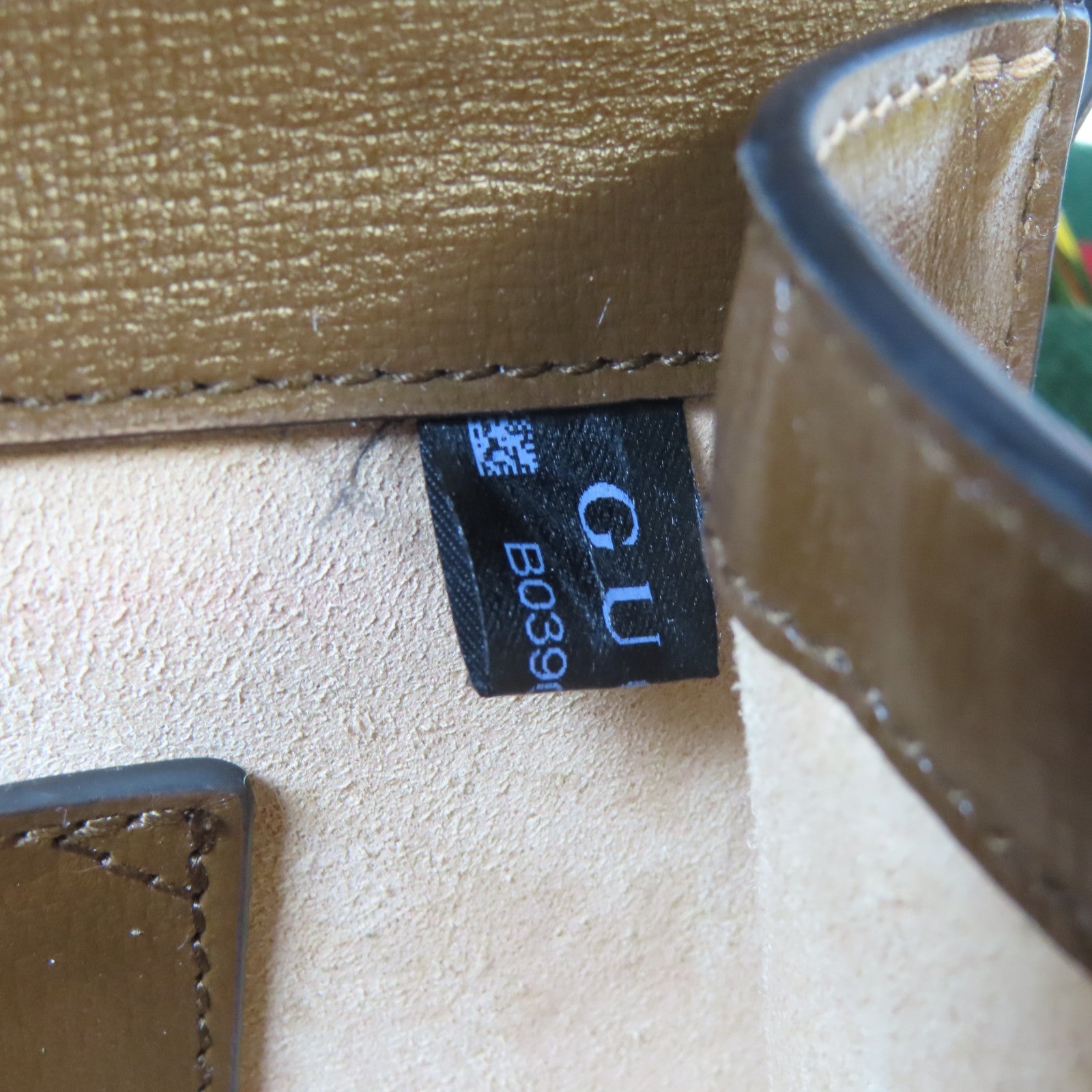 GUCCI 塗層帆布Horsebit 1955 Mini Bag金扣手挽肩背兩用袋啡色