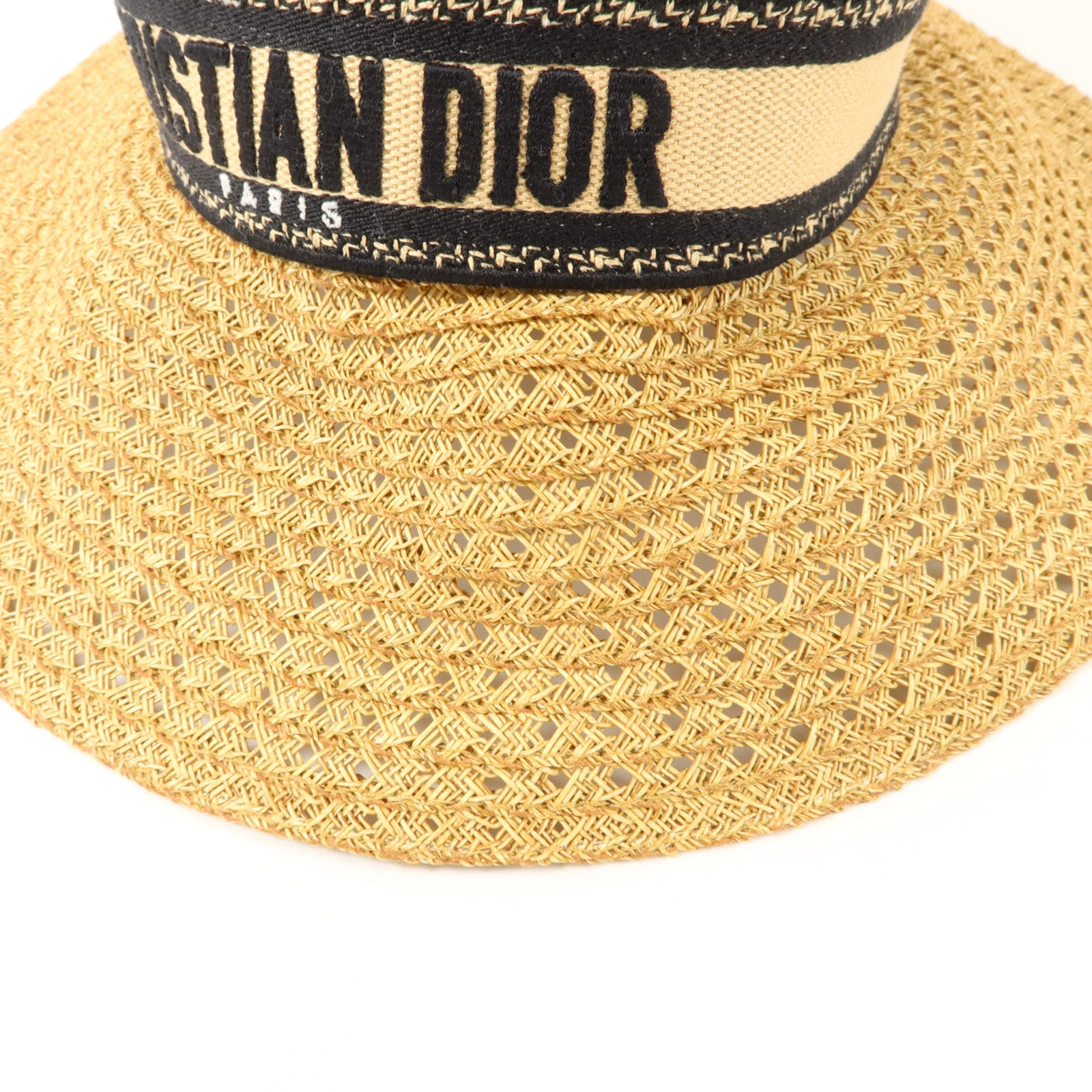 Dior 紙/聚酯纖維/棉質D-Bobby Large Brim Hat帽子