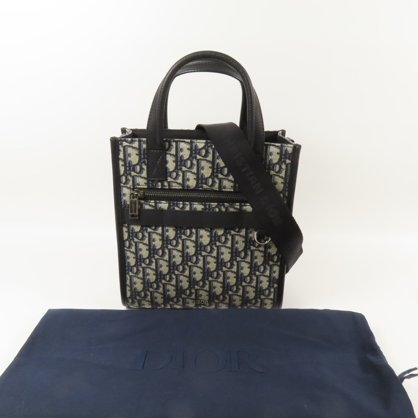 Dior 帆布Safari North South手挽肩背兩用袋