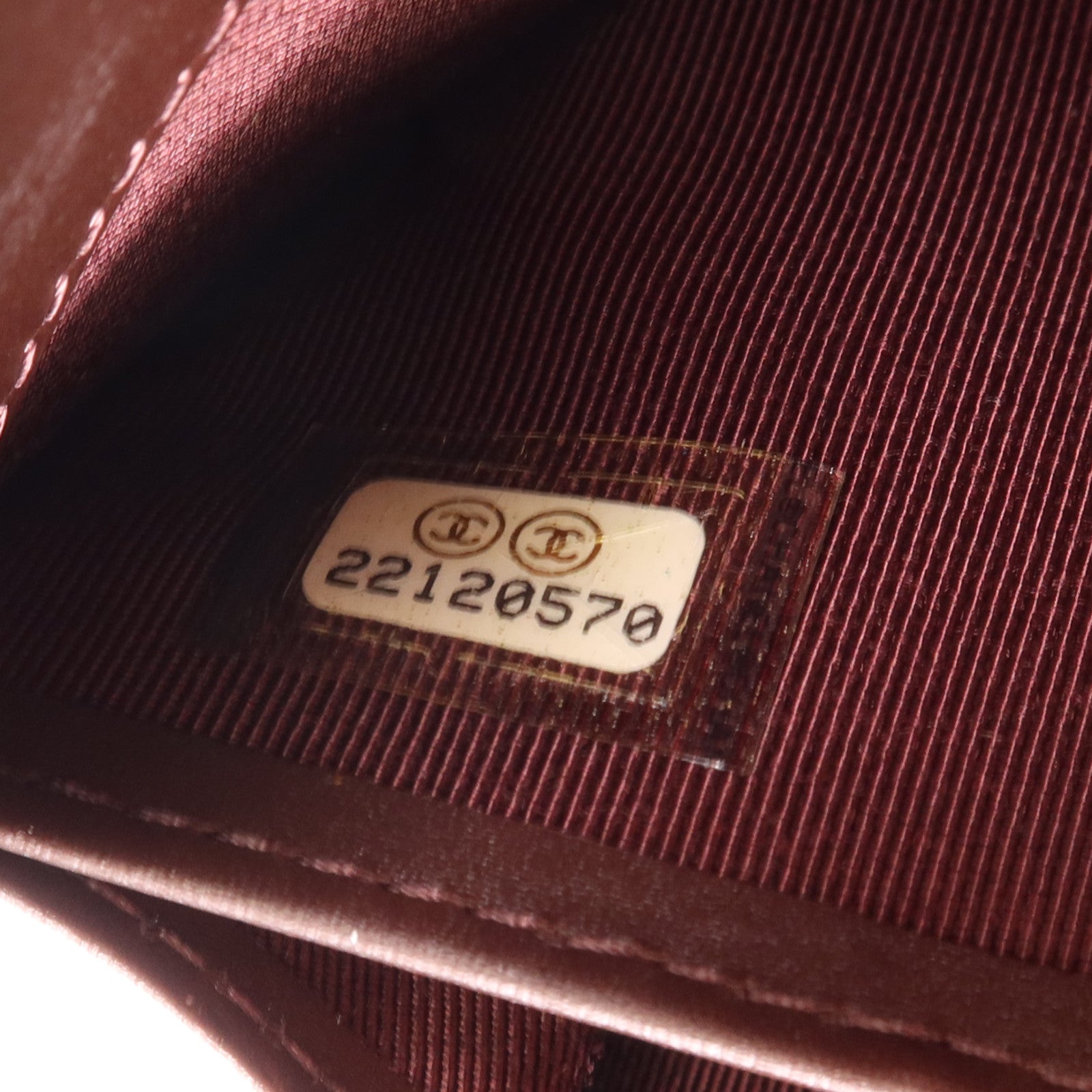 CHANEL 牛皮皮革Long Wallet金扣長錢包