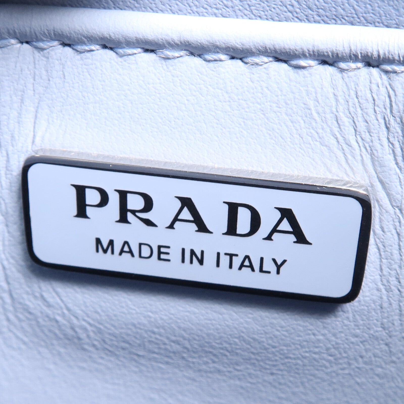 PRADA 牛皮皮革2 Way Shoulder Bag銀扣手挽肩背兩用袋