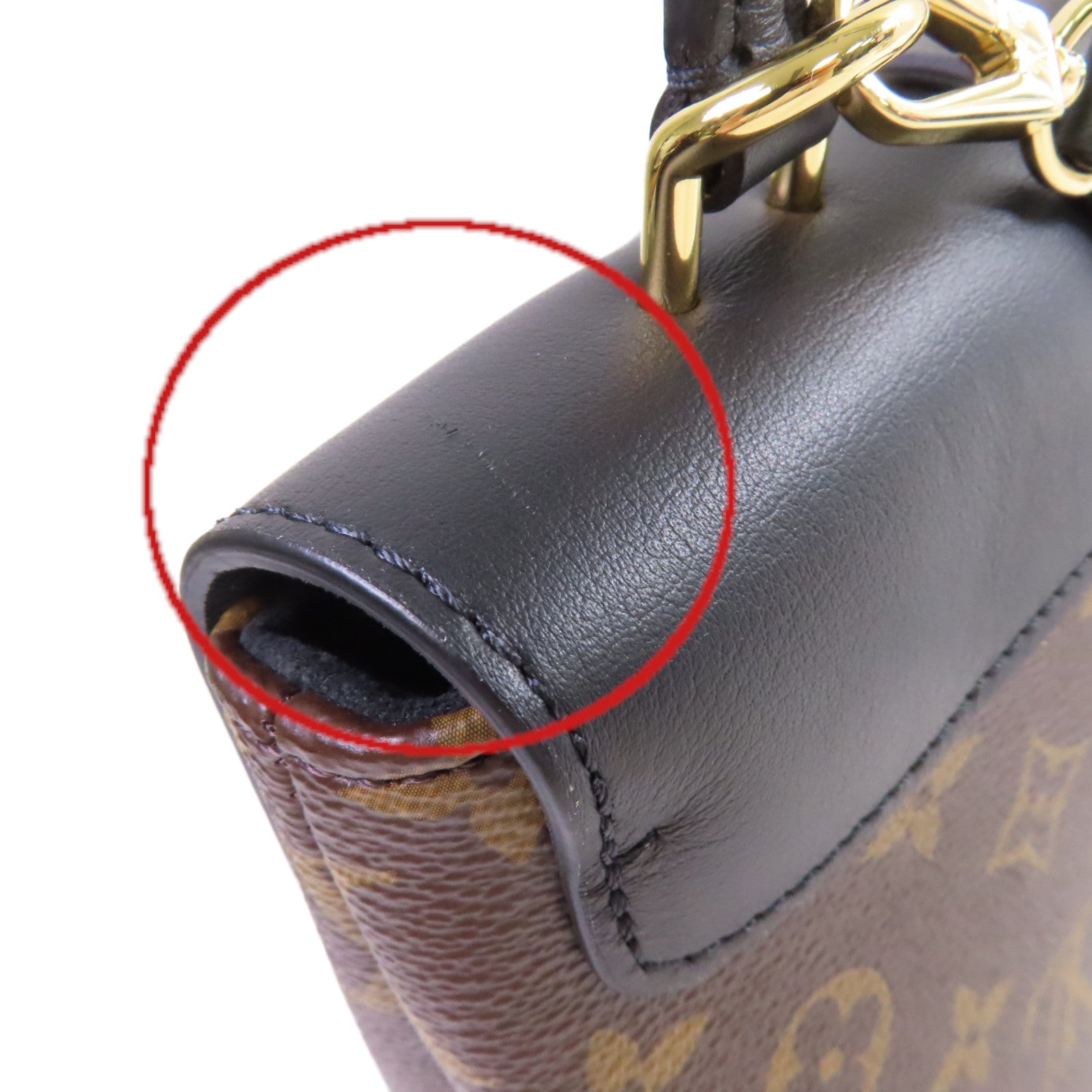 LOUIS VUITTON Monogram Locky BB 2Way Shoulder Bag金扣手挽肩背兩用袋啡色/黑色