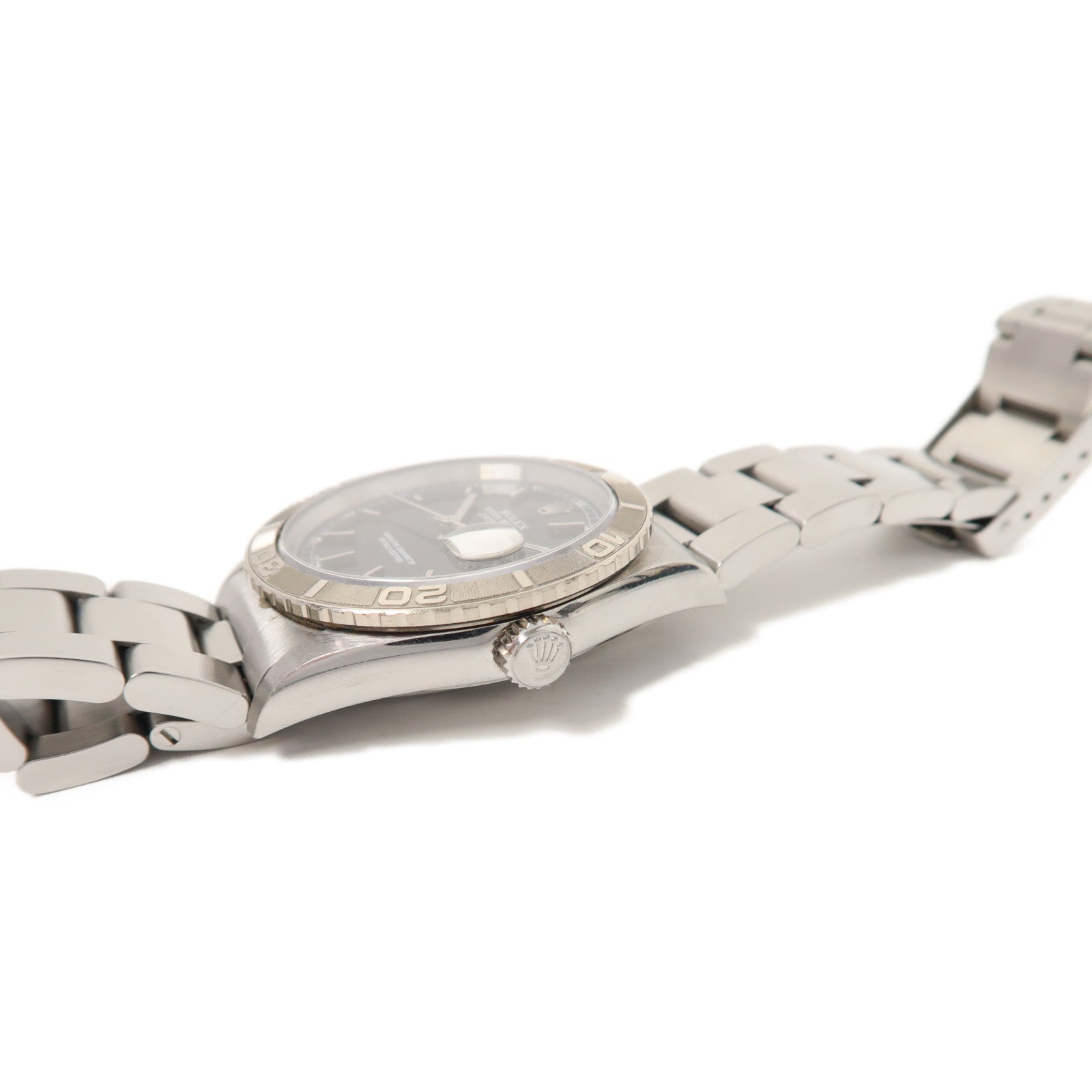 ROLEX Datejust不鏽鋼手錶自動機芯黑色