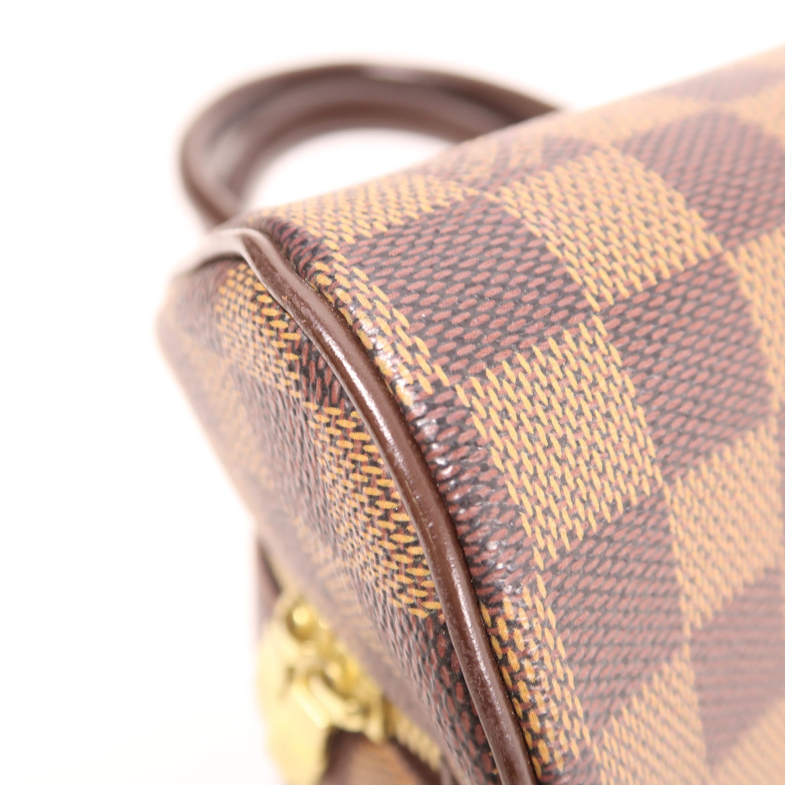 LOUIS VUITTON 【激減優惠】Damier Rivera金扣手挽袋啡色