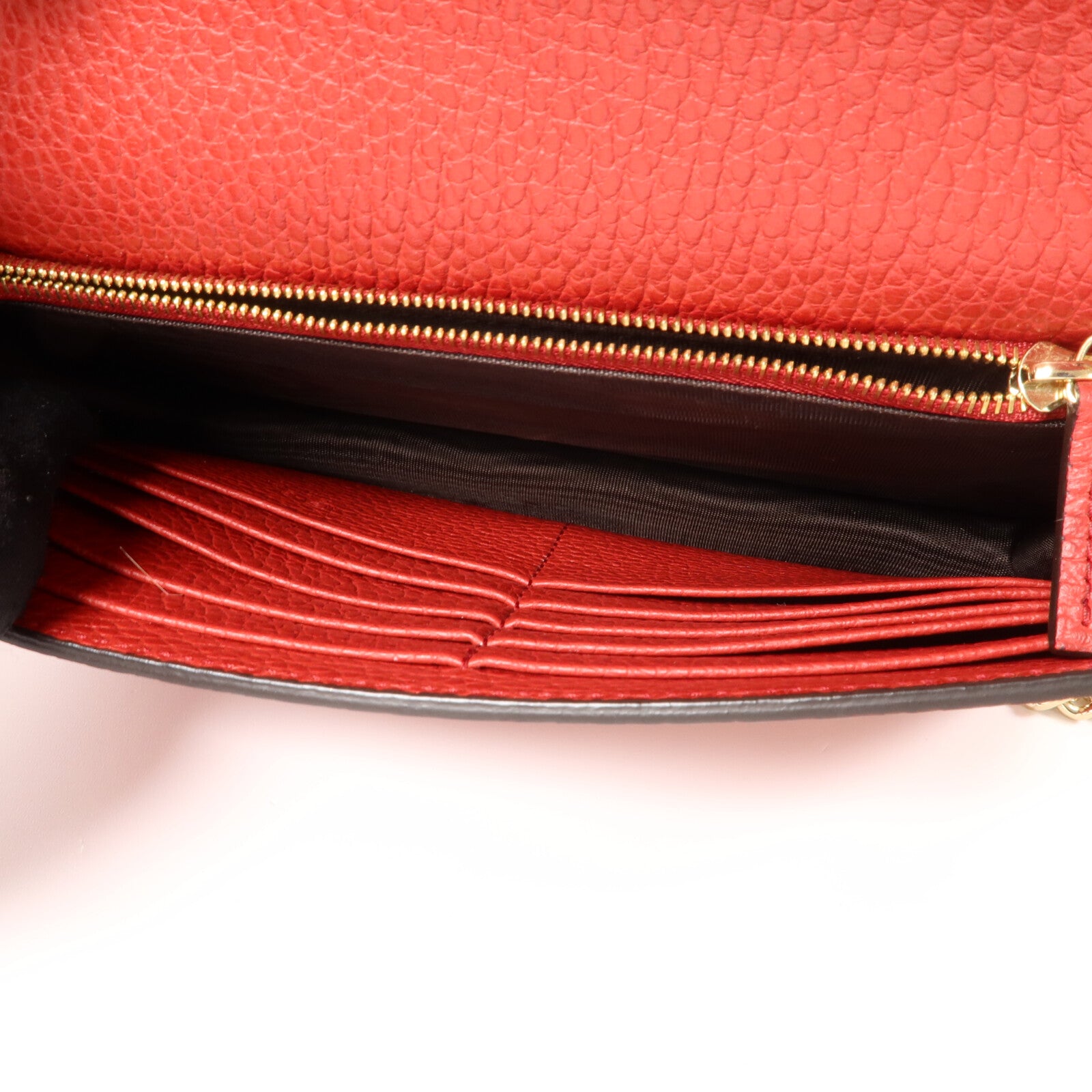 GUCCI 牛皮皮革Chain Shoulder Bag鏈帶肩背袋
